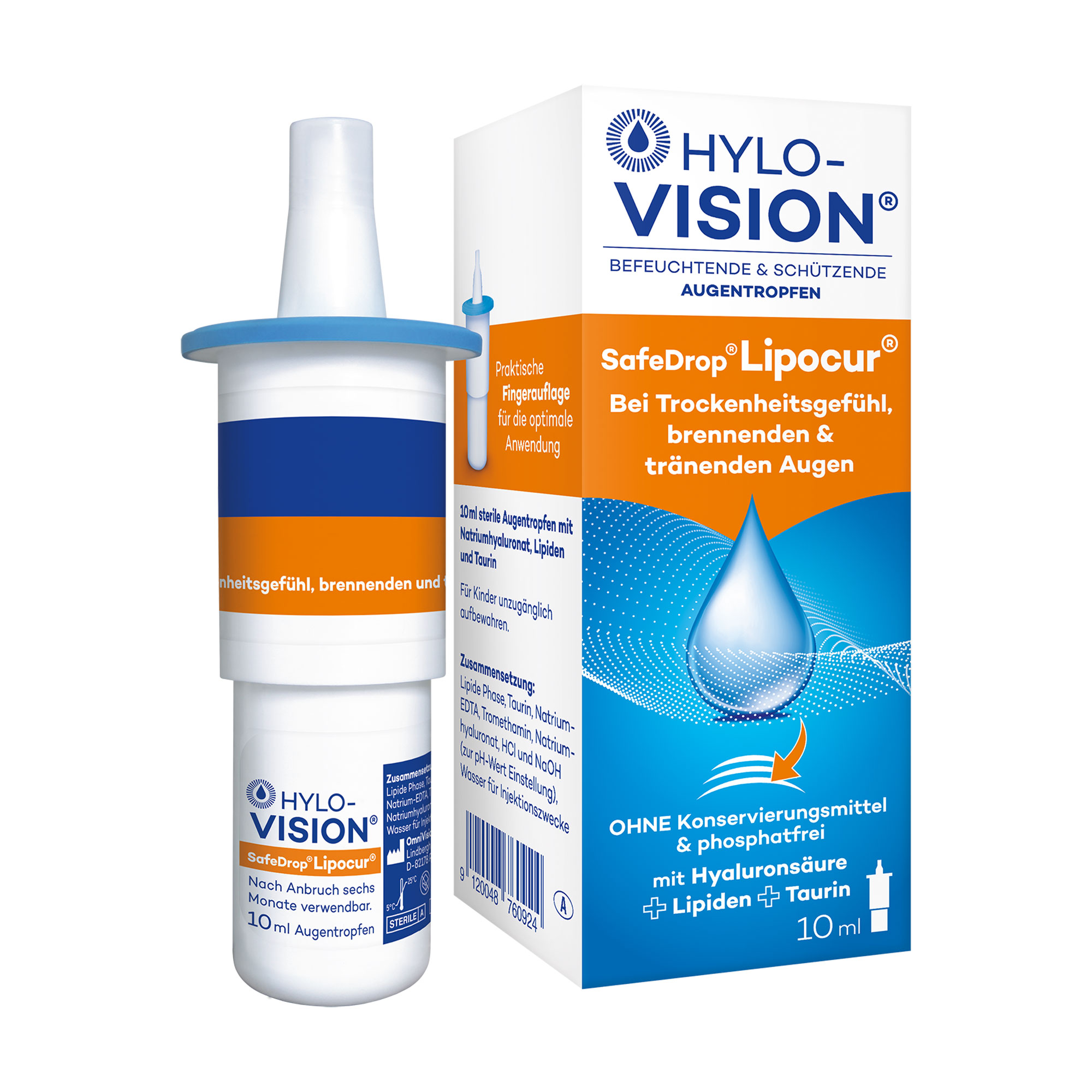 Hylo-Vision Safedrop Lipocur Augentropfen - None