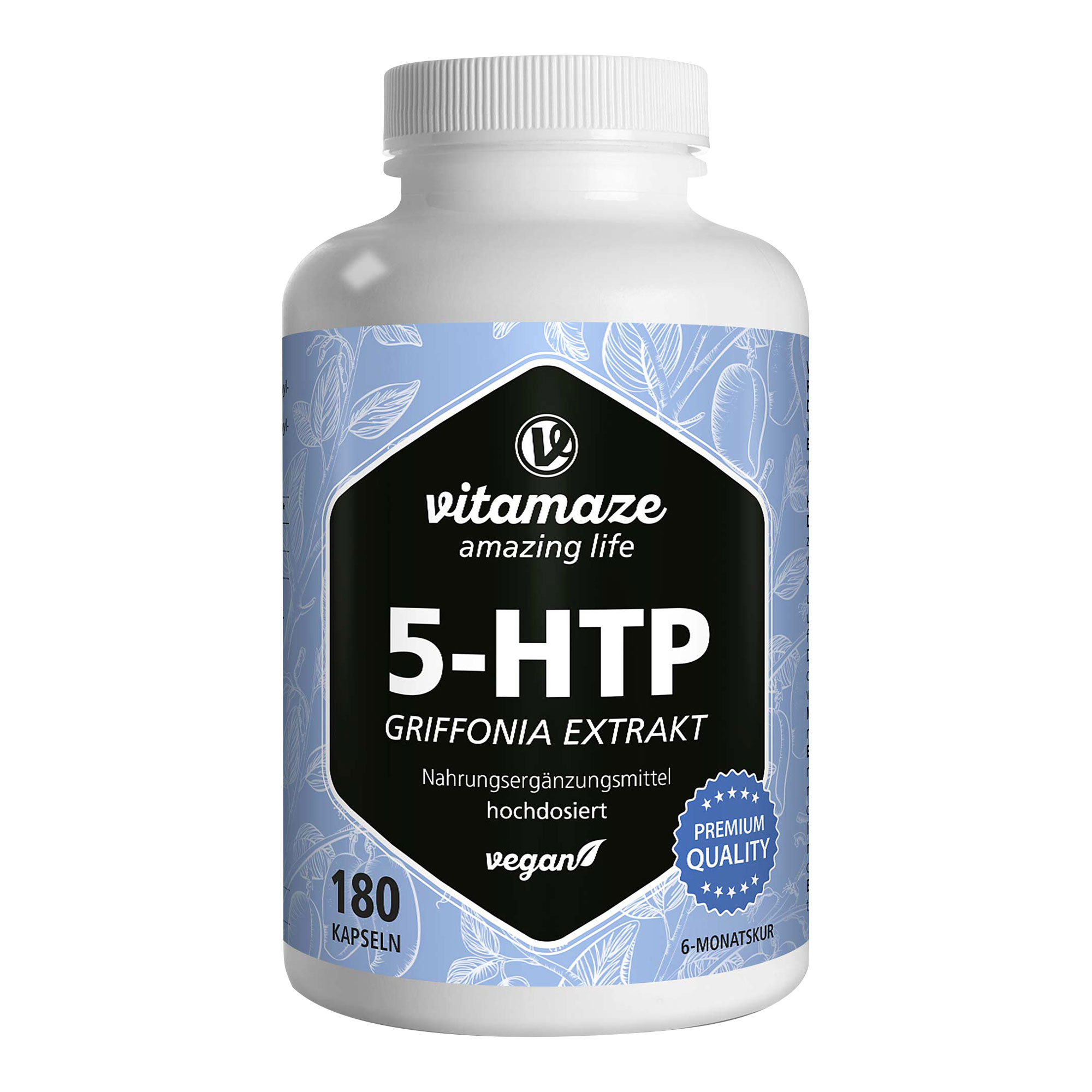 5-Htp 200 mg Griffonia Extrakt hochdos.vegan Kapseln