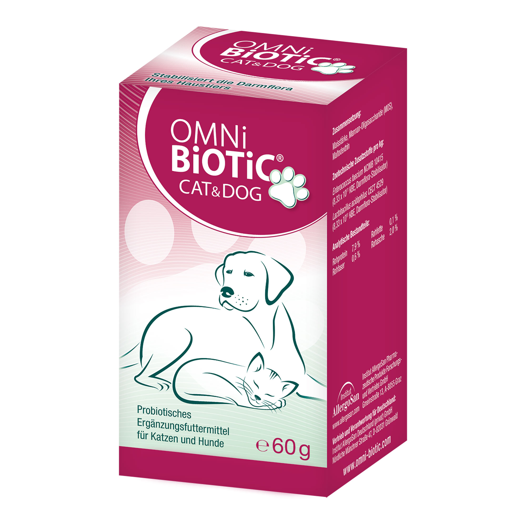 Omni BiOTiC Cat & Dog Pulver 60 g