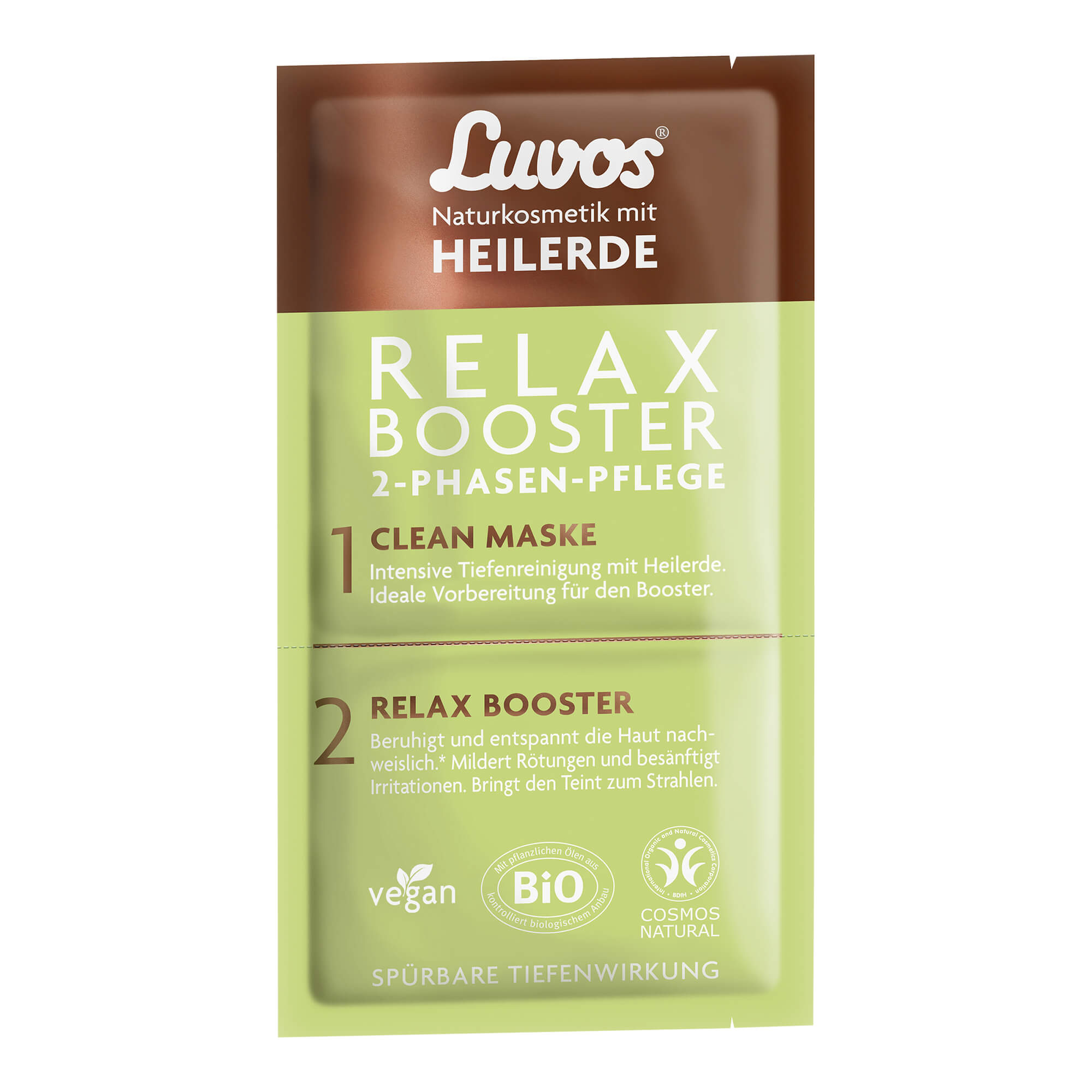 Luvos Heilerde Relax Booster & Clean Maske 2 + 7,5ml