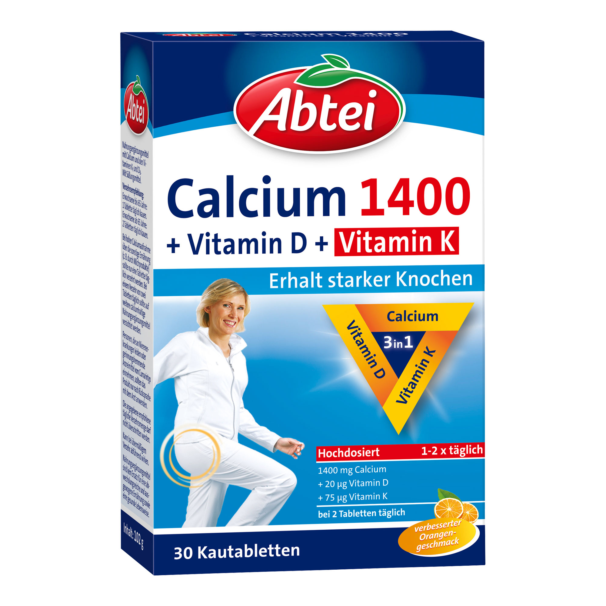 Abtei Calcium 1400 Kautabletten - None