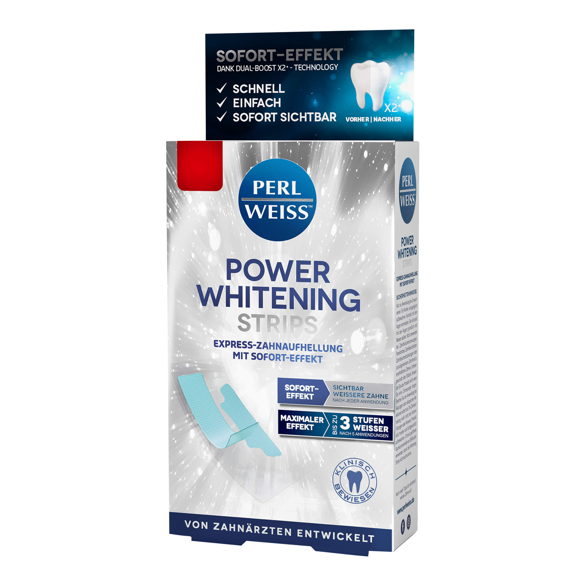 Perlweiss Power whitening Strips