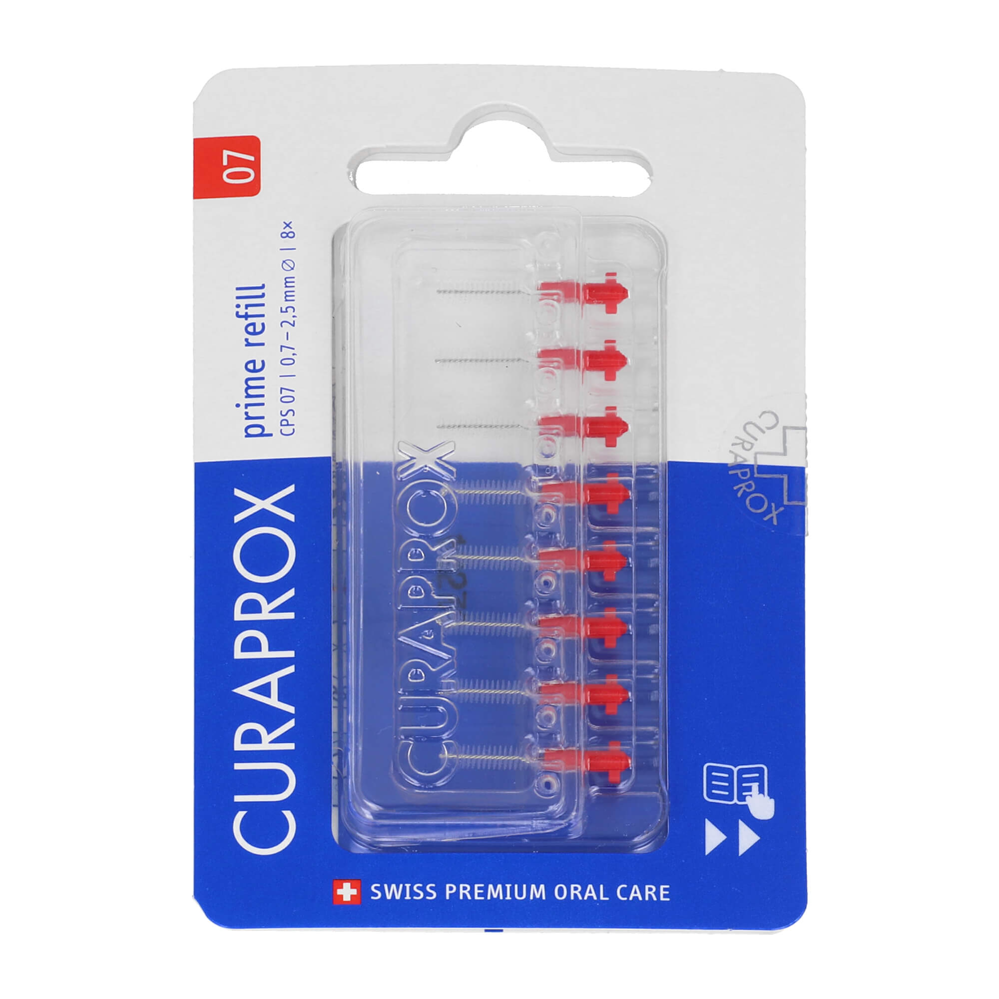 Curaprox Cps 07 Prime Interdentalbürsten Refill - None