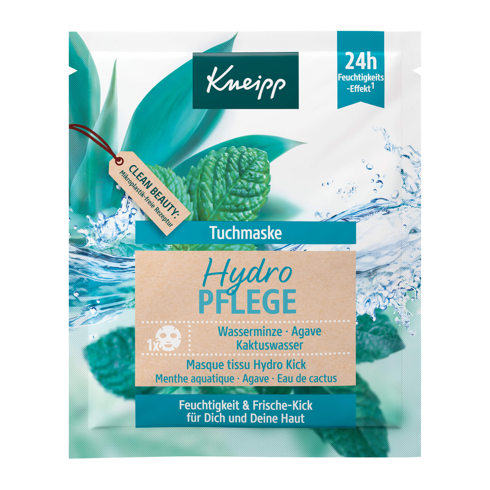 Kneipp Tuchmaske Hydro Pflege