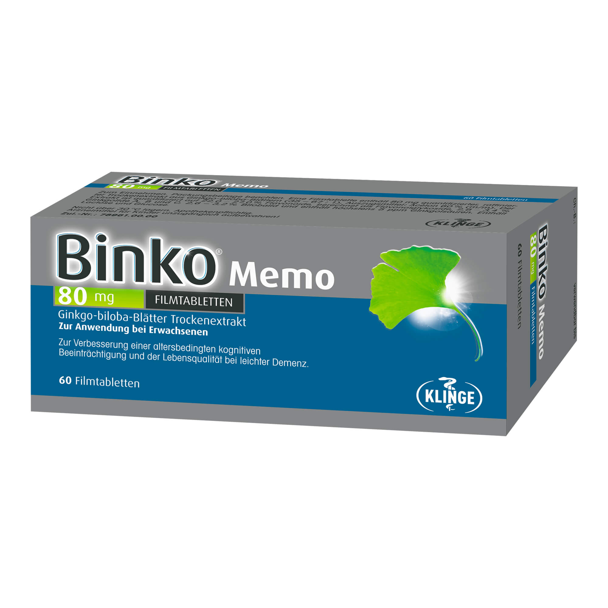 Binko Memo 80 Mg Filmtabletten - None