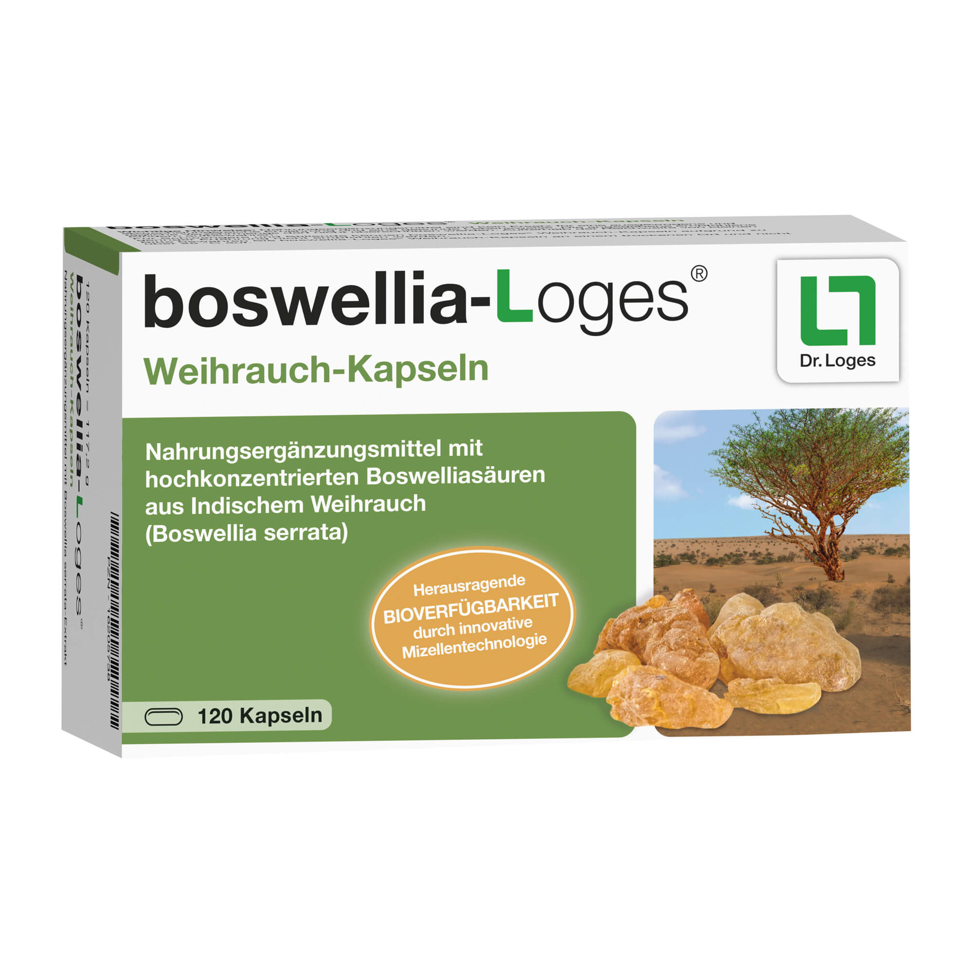 Boswellia-Loges Weihrauch-Kapseln 120 St Kapseln