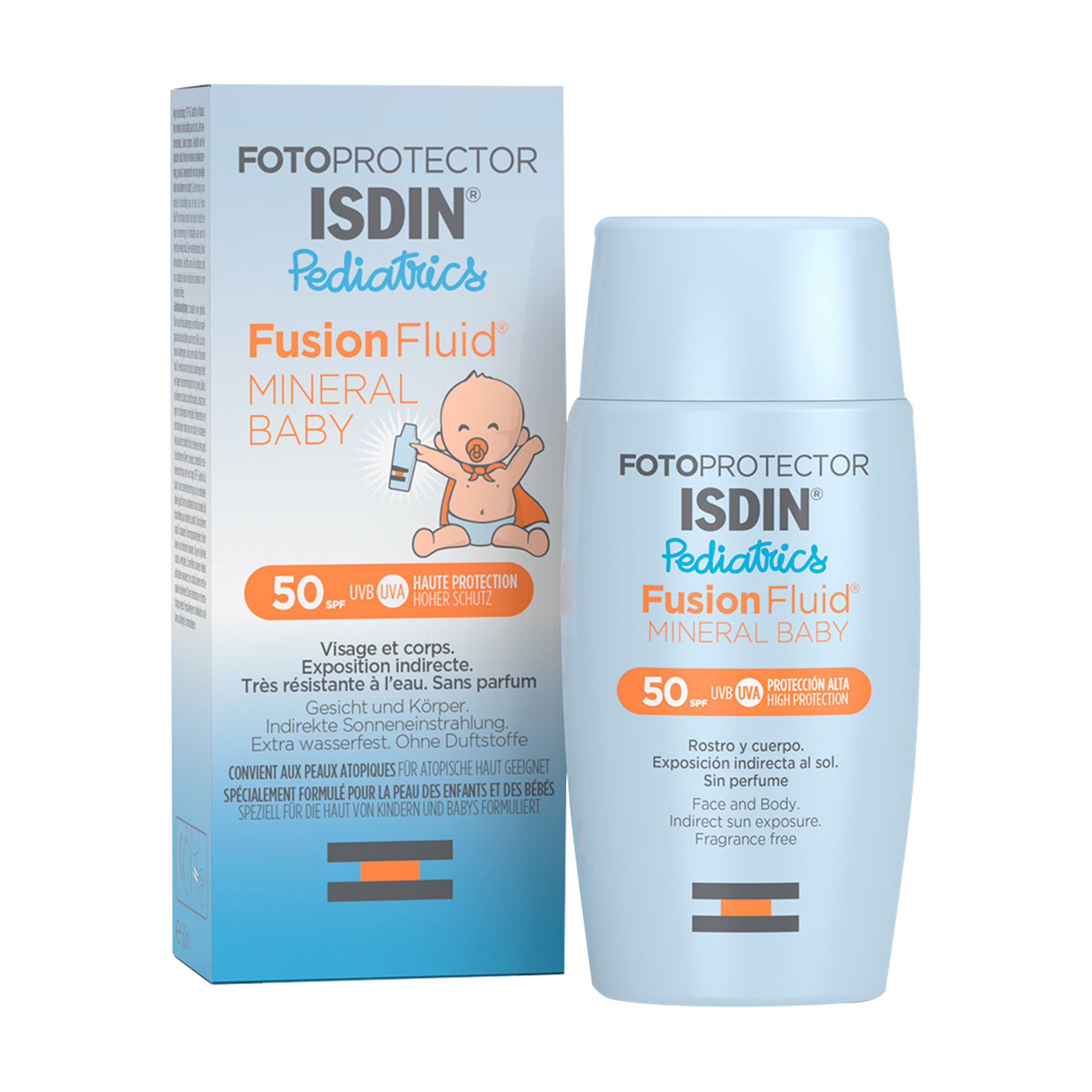 Isdin Fotoprotector Fusion Fluid Mineral Baby Spf 50+ - None