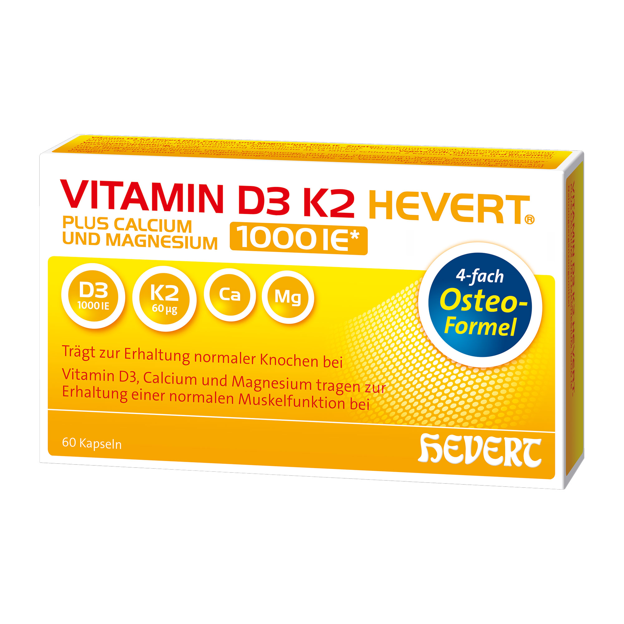 Vitamin D3 K2 Hevert Plus Kapseln