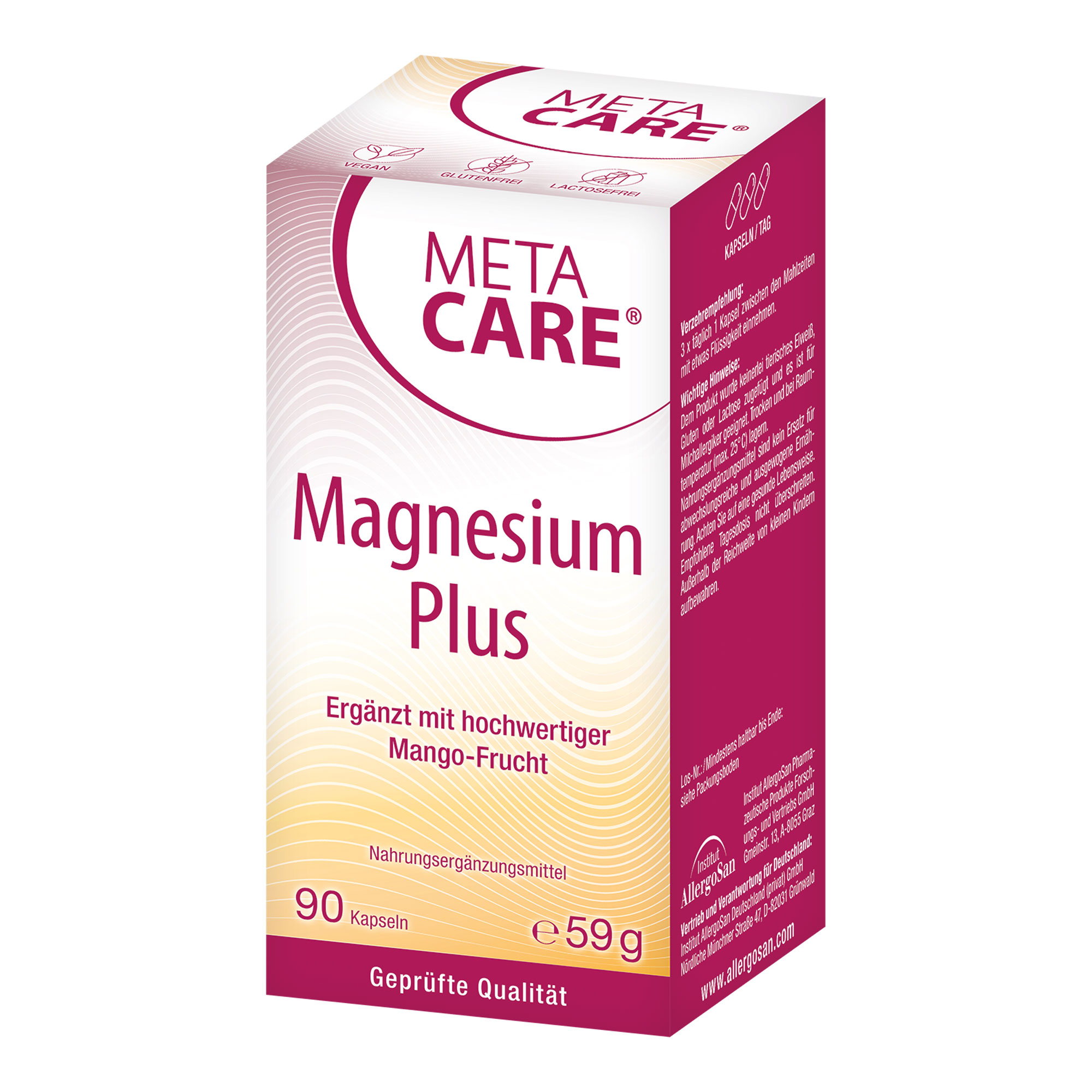 Meta Care Magnesium Plus Kapseln