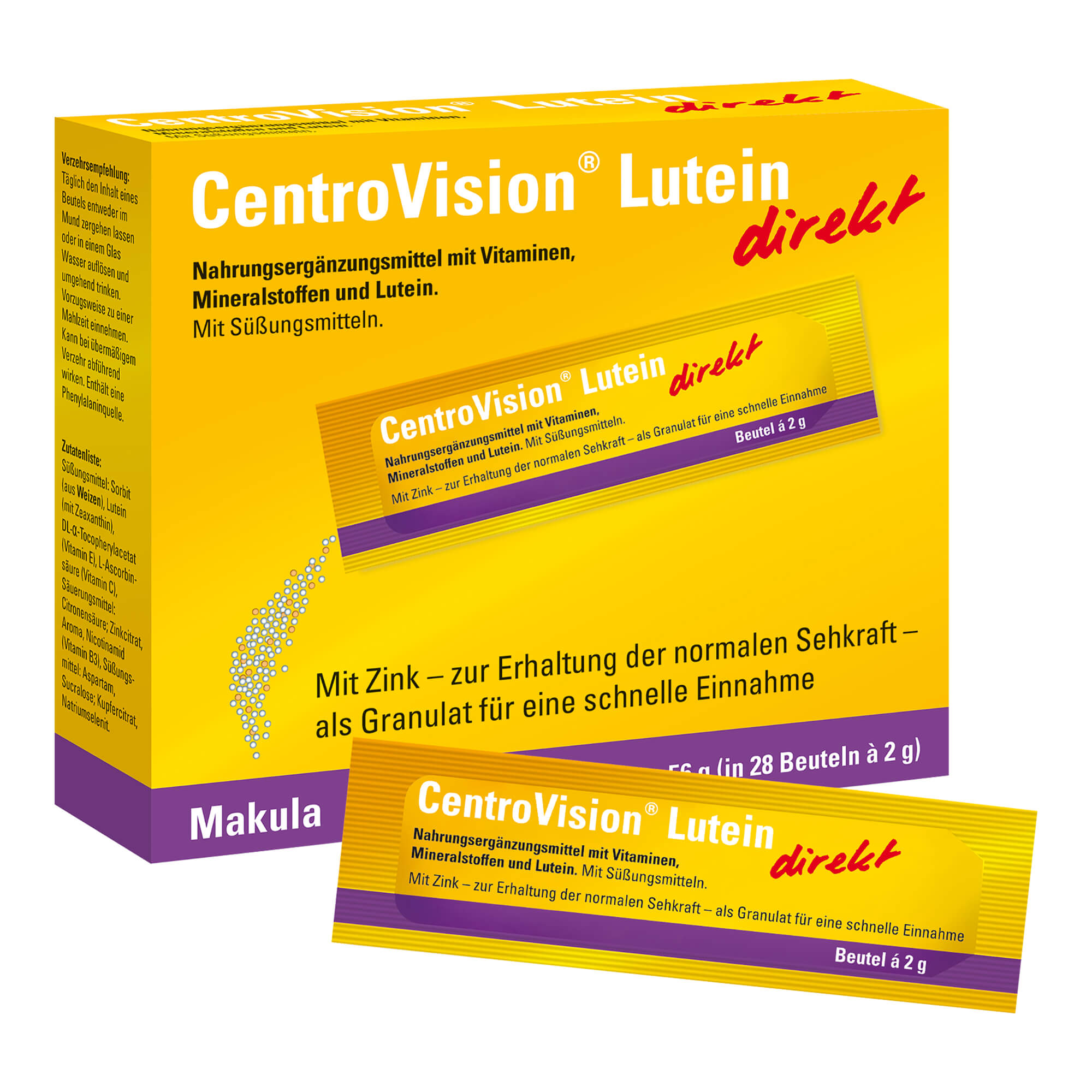 Centrovision Lutein Direkt Granulat - None