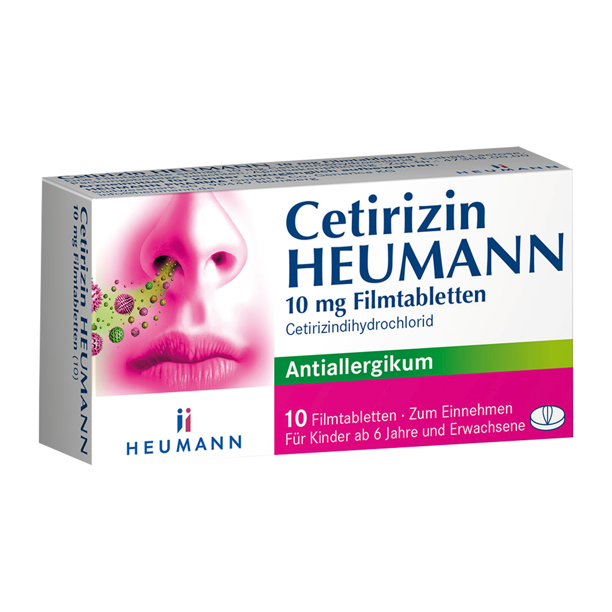 Cetirizin Heumann 10 Mg Filmtabletten - None