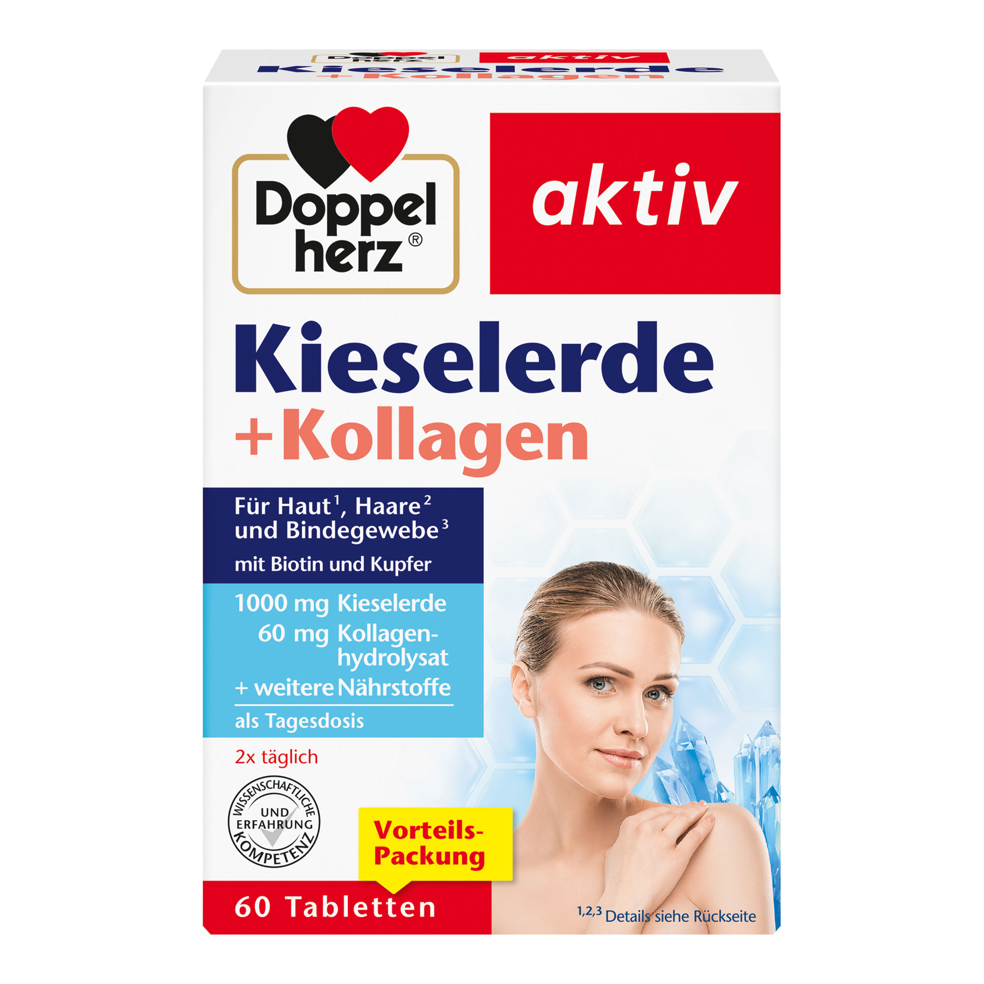 Doppelherz Aktiv Kieselerde+Kollagen Tabletten - None