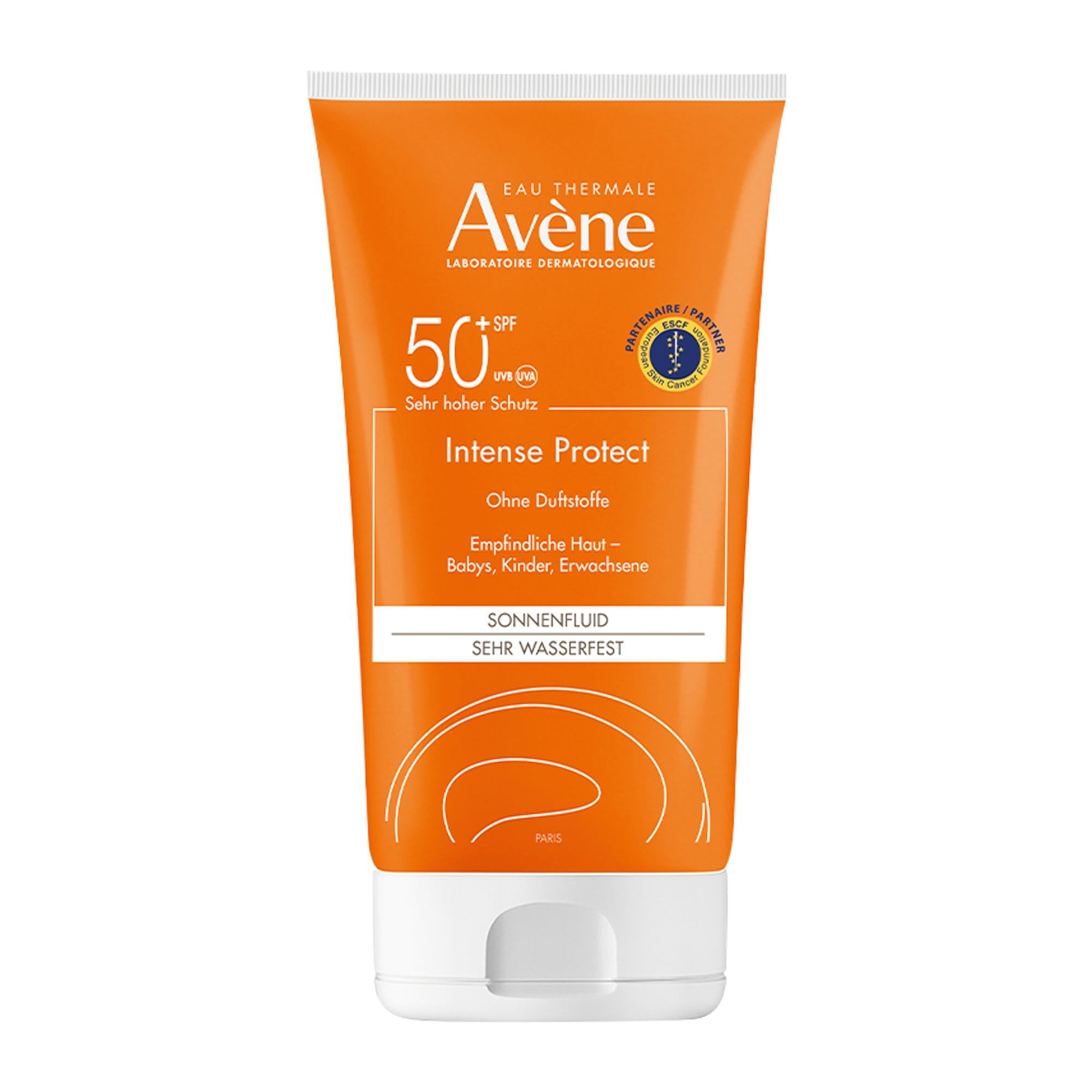 Avène Sun Intense Protect Ultra Water-Resistant Fluid Schützendes Fluid SPF 50+ 150 ml