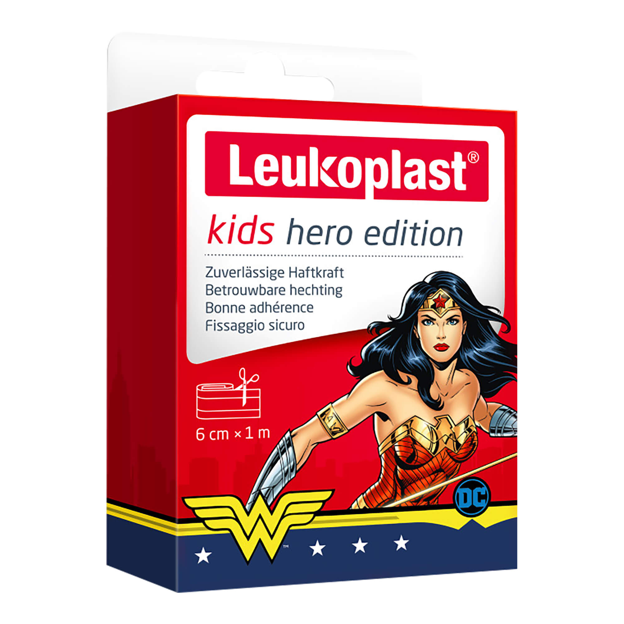 Leukoplast Kids Pflaster Hero Wonder Woman 6 Cm X 1 M - None