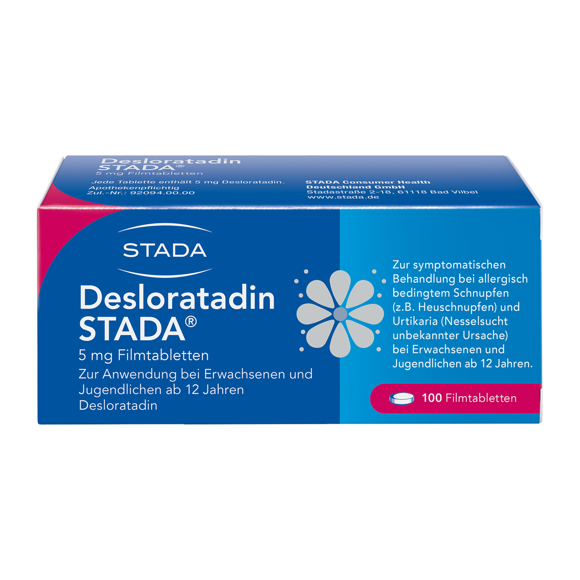 Desloratadin Stada 5 Mg Filmtabletten - None