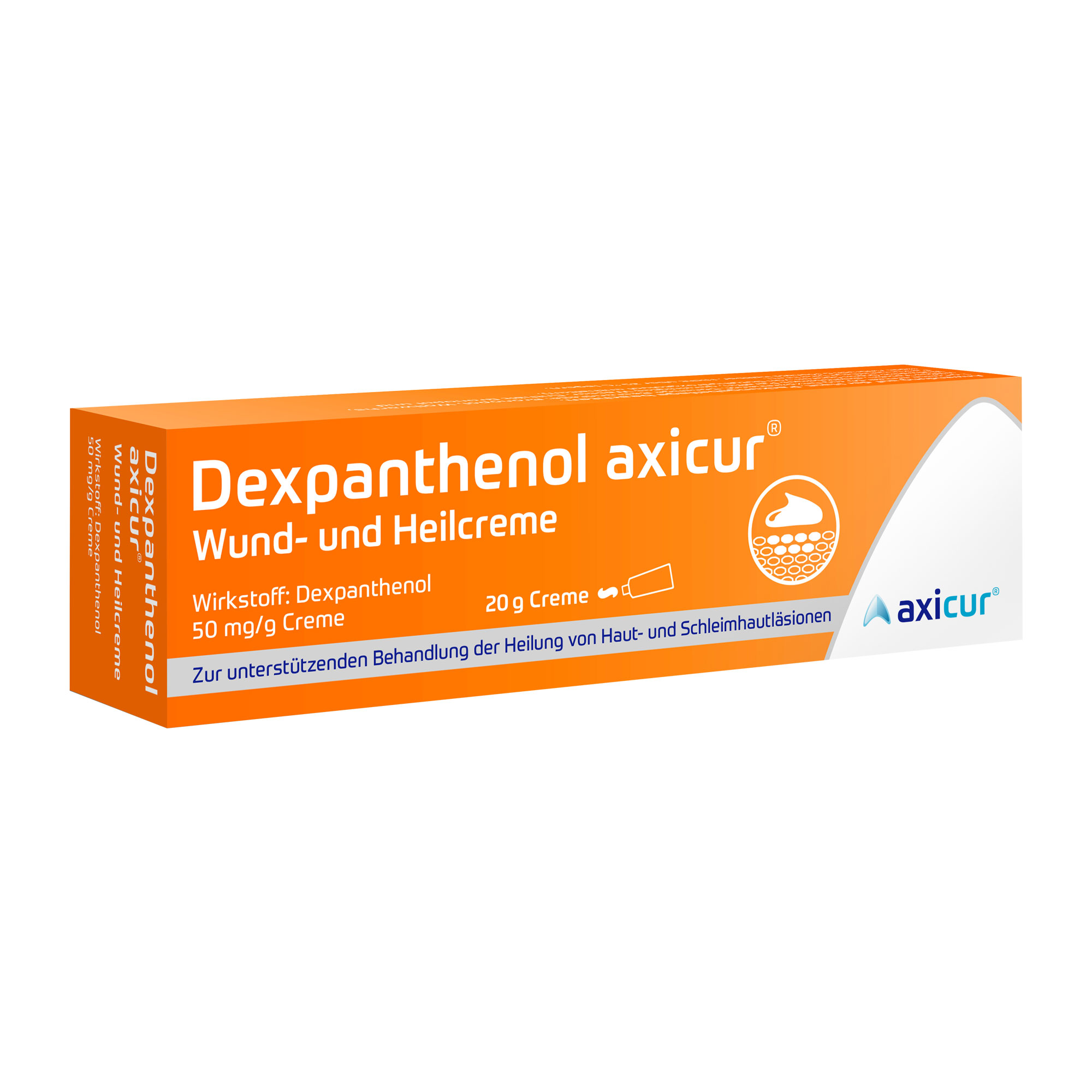 Dexpanthenol Axicur Wund- Und Heilcreme 50 Mg/G - None