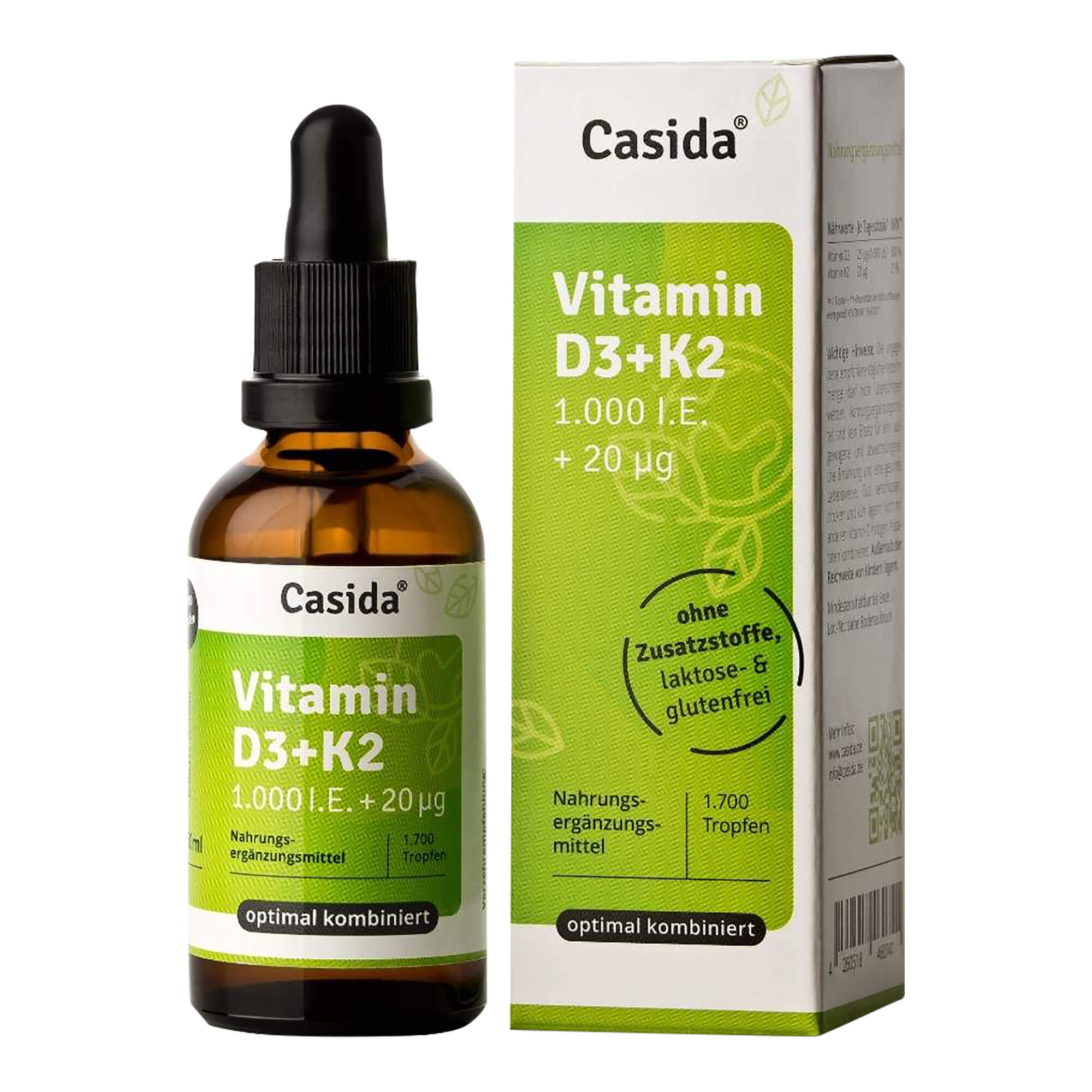 Vitamin D3 + K2 Tropfen - None