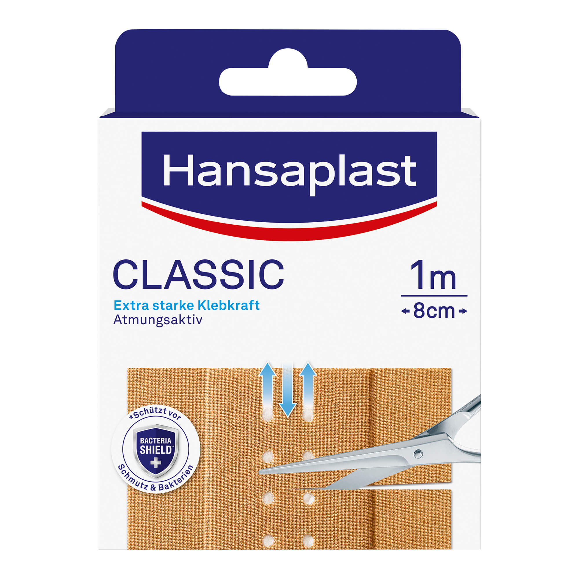 Hansaplast Classic Pflaster 1 M X 8 Cm - None