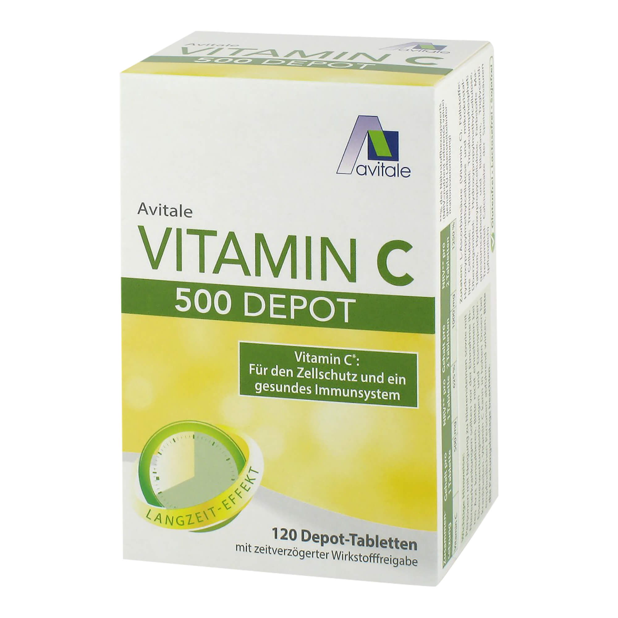 Vitamin C 500 mg Depot Tabletten