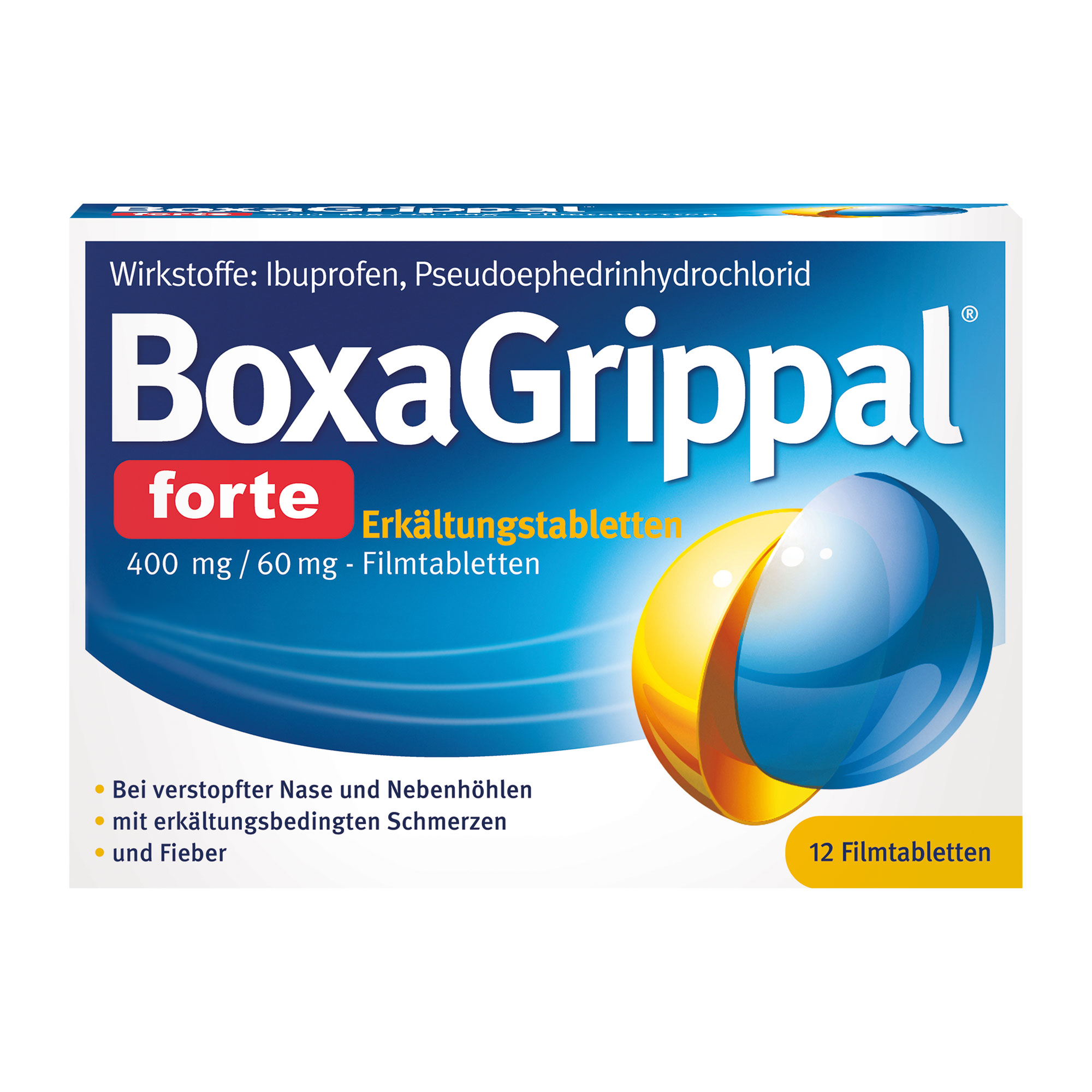 Boxagrippal Forte Erkältungstabletten 400 Mg/60 Mg - None