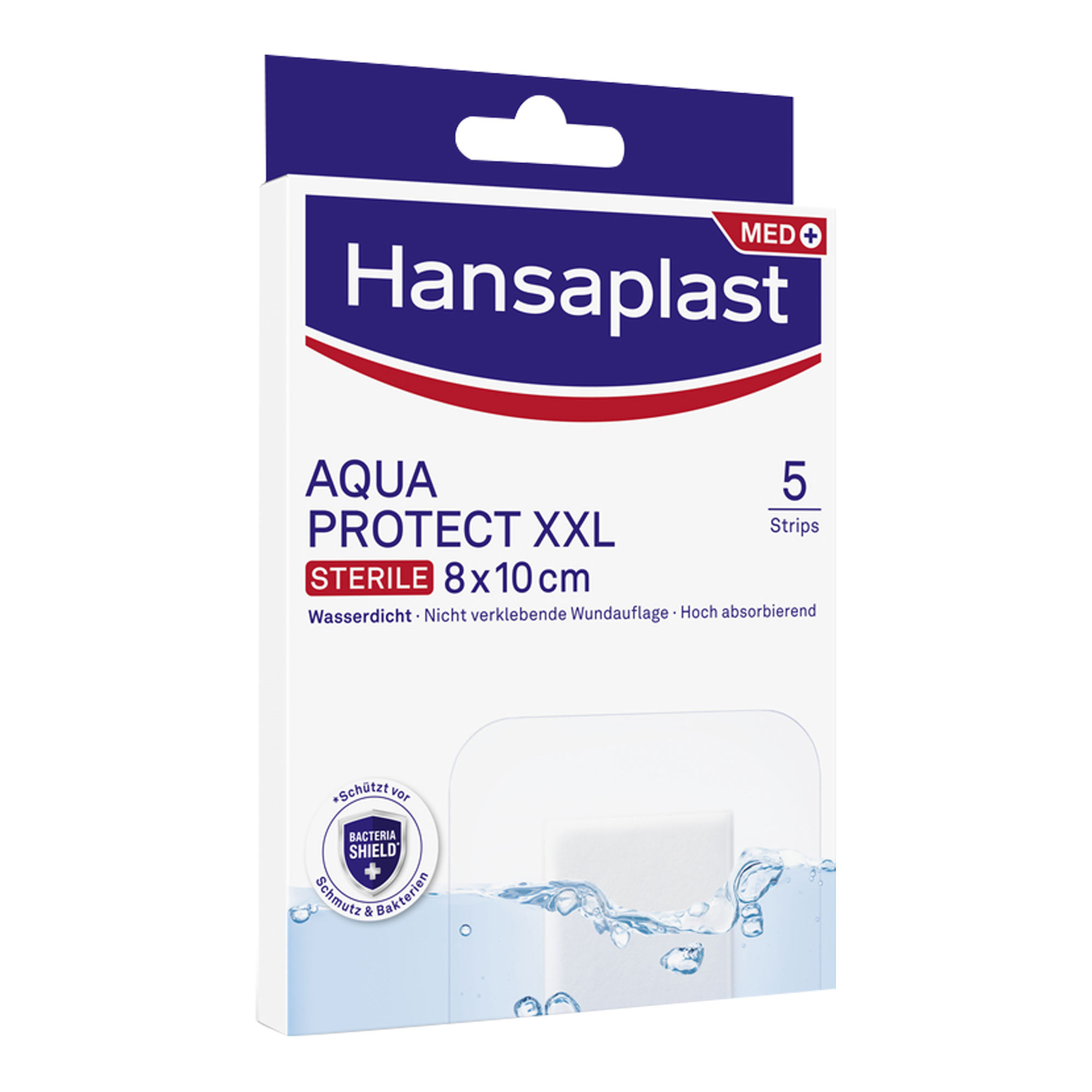 Hansaplast Aqua Protect Xxl 8 X 10 Cm - None