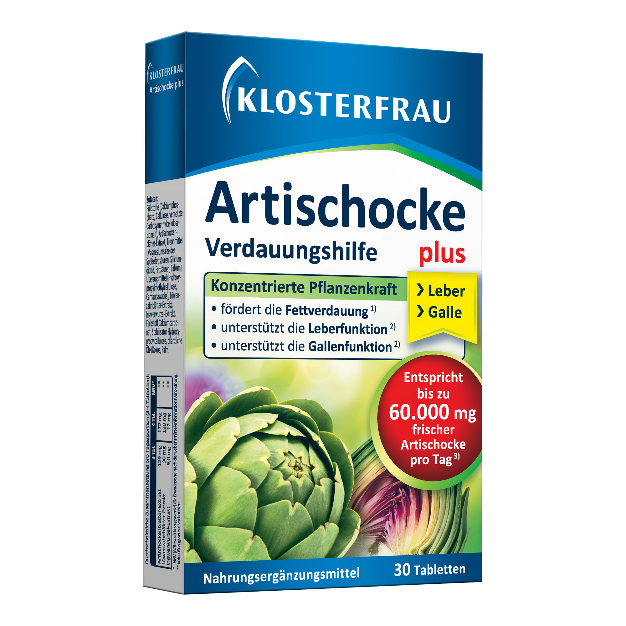 Klosterfrau Artischocke plus Tabletten