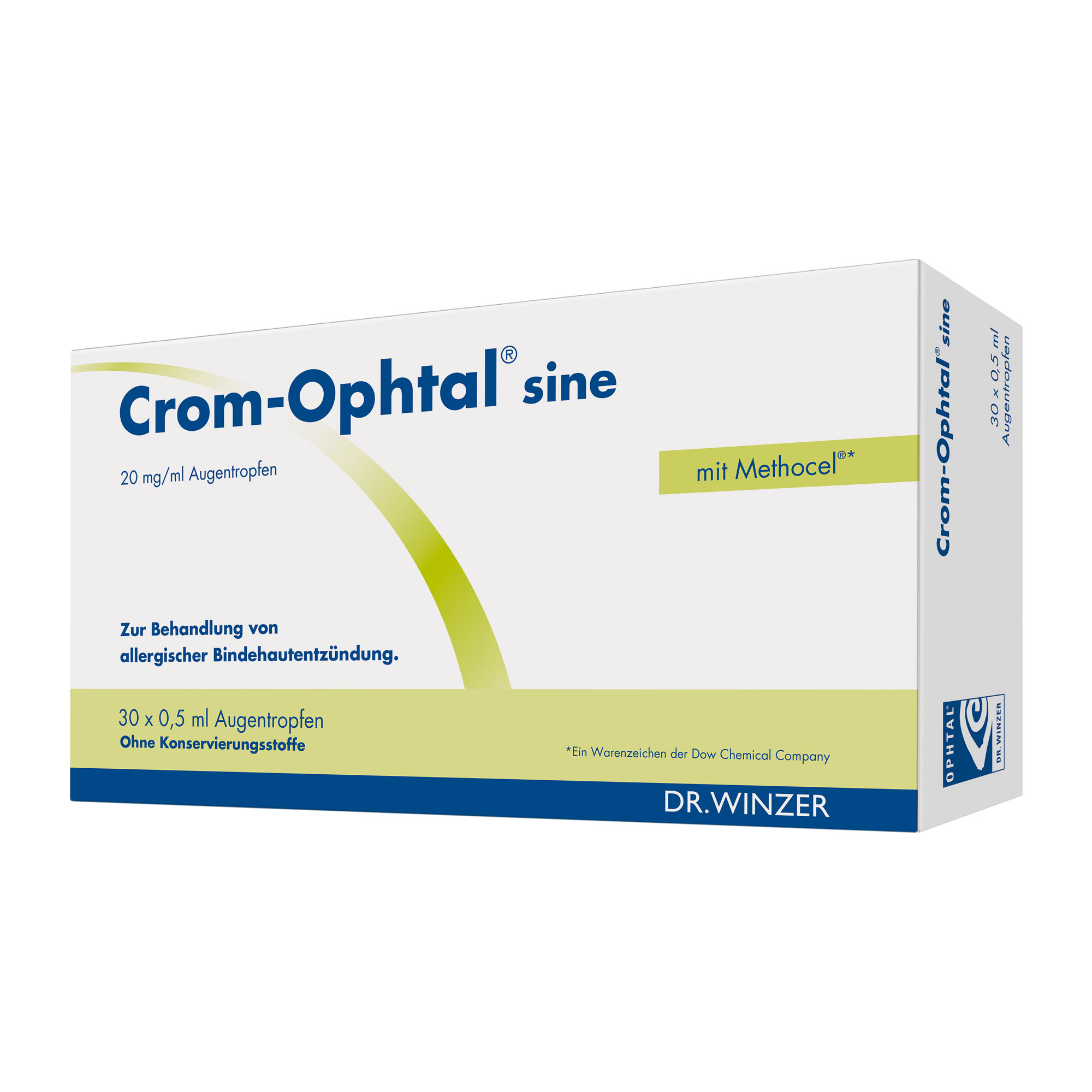 Crom-Ophtal Sine Augentropfen Edb - None