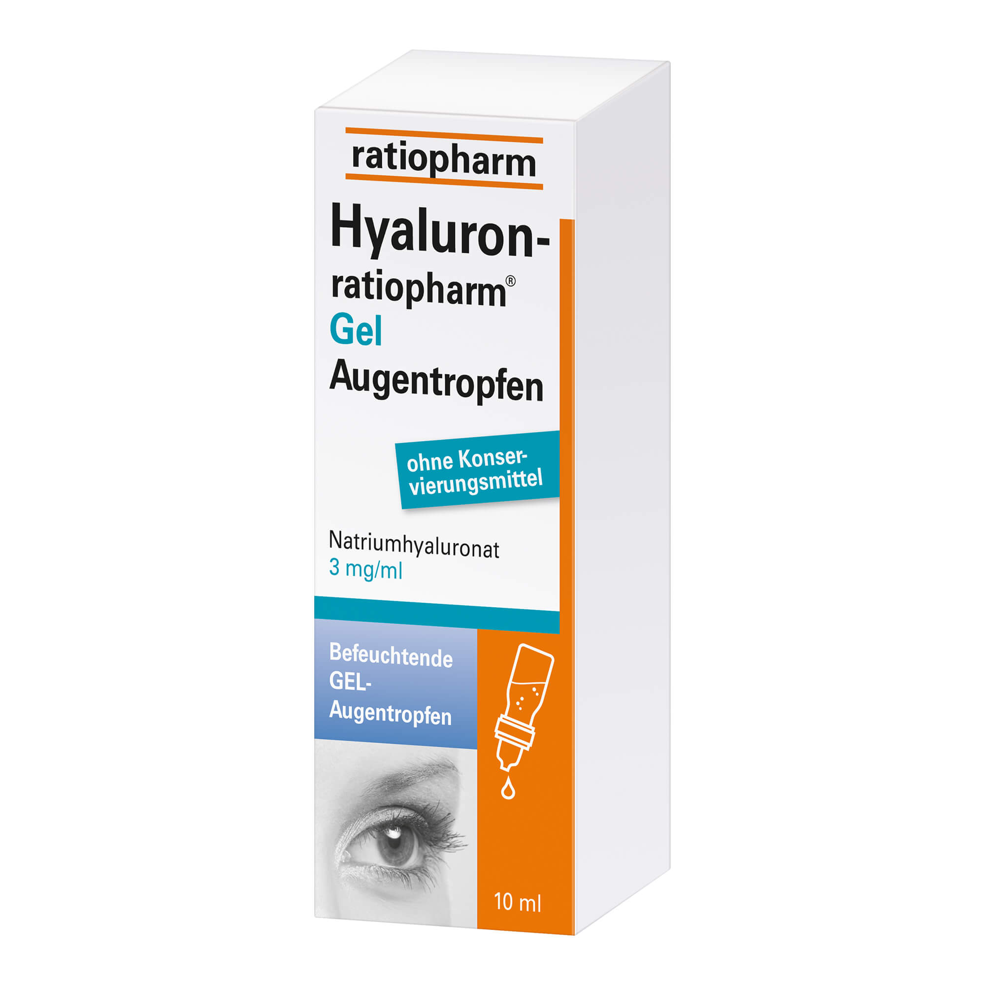 Hyaluron-Ratiopharm Augentropfen Gel - None