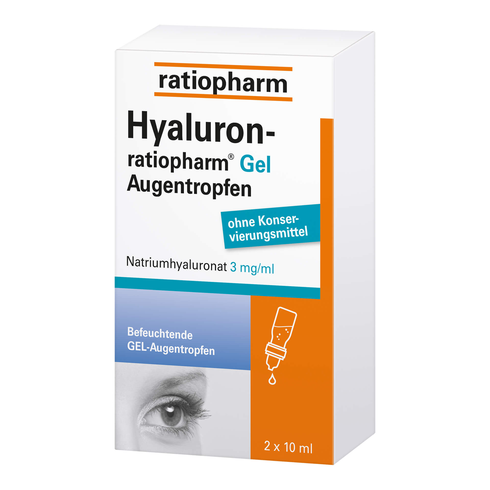 Hyaluron-Ratiopharm Augentropfen Gel - None