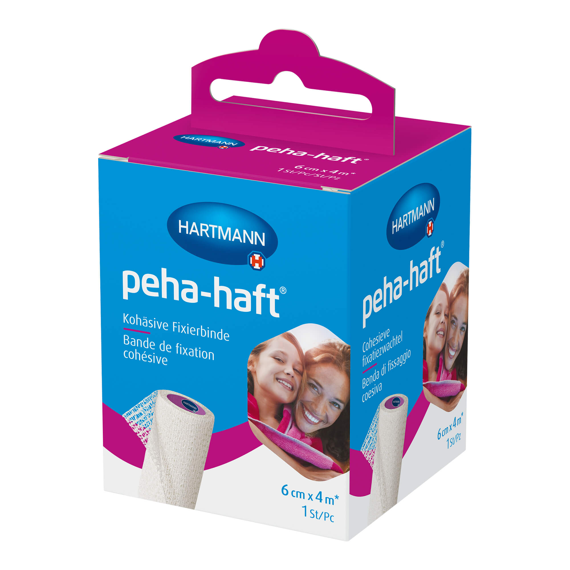 Peha-Haft Fixierbinde Latexfrei 6 Cm X 4 M - None