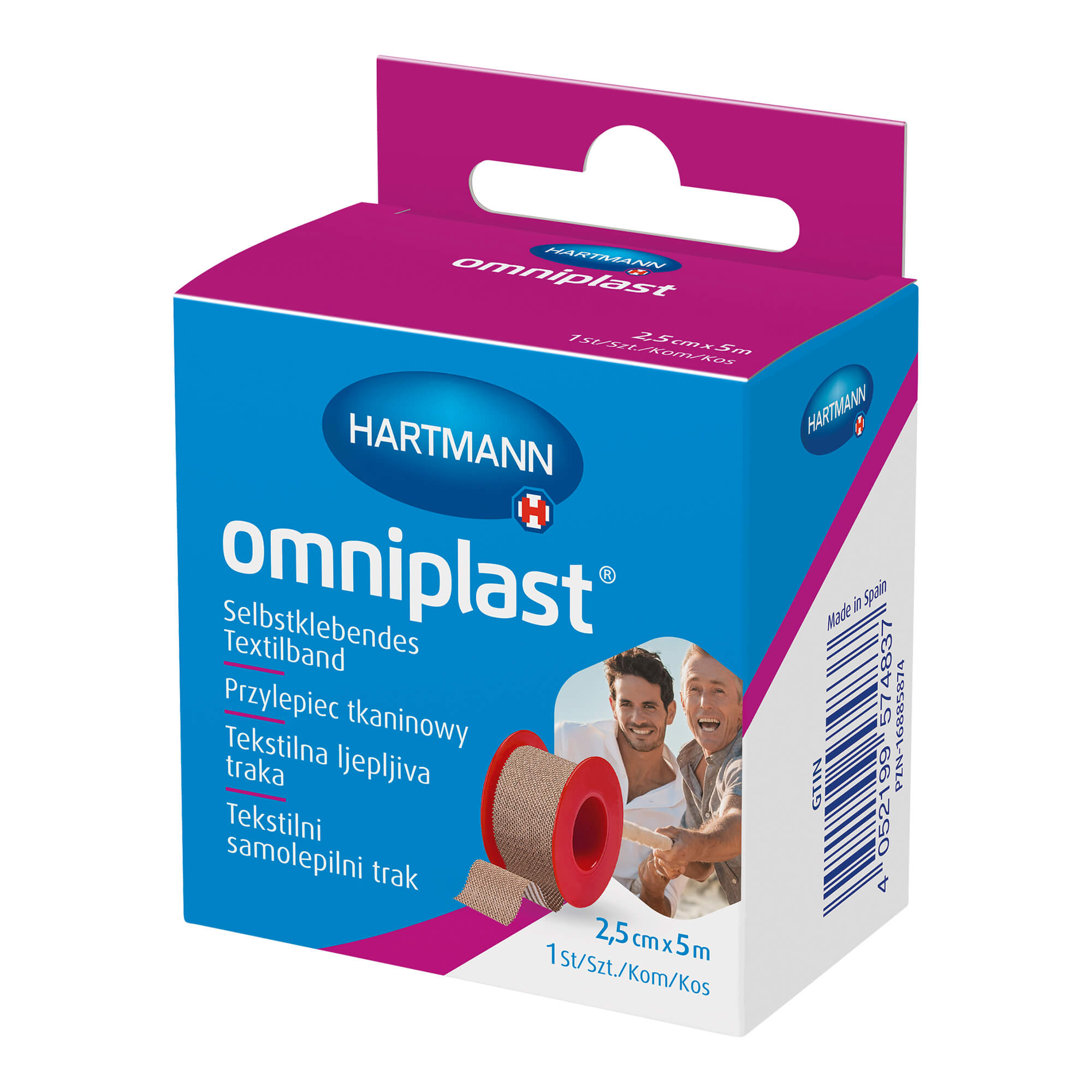 Omniplast Fixierpflaster 2,5 Cm X 5 M - None