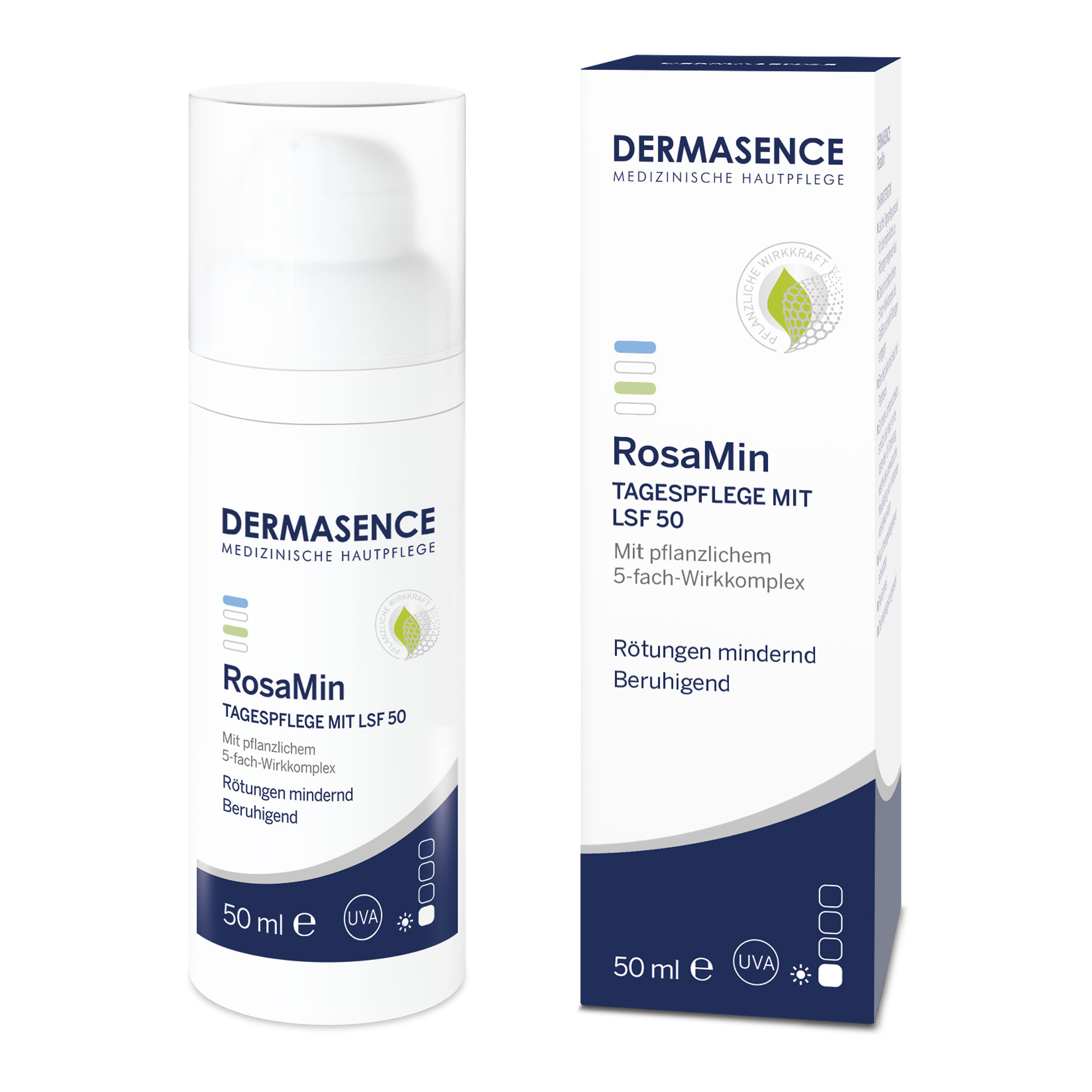 Dermasence Rosamin Tagespflege LSF 50 Emulsion