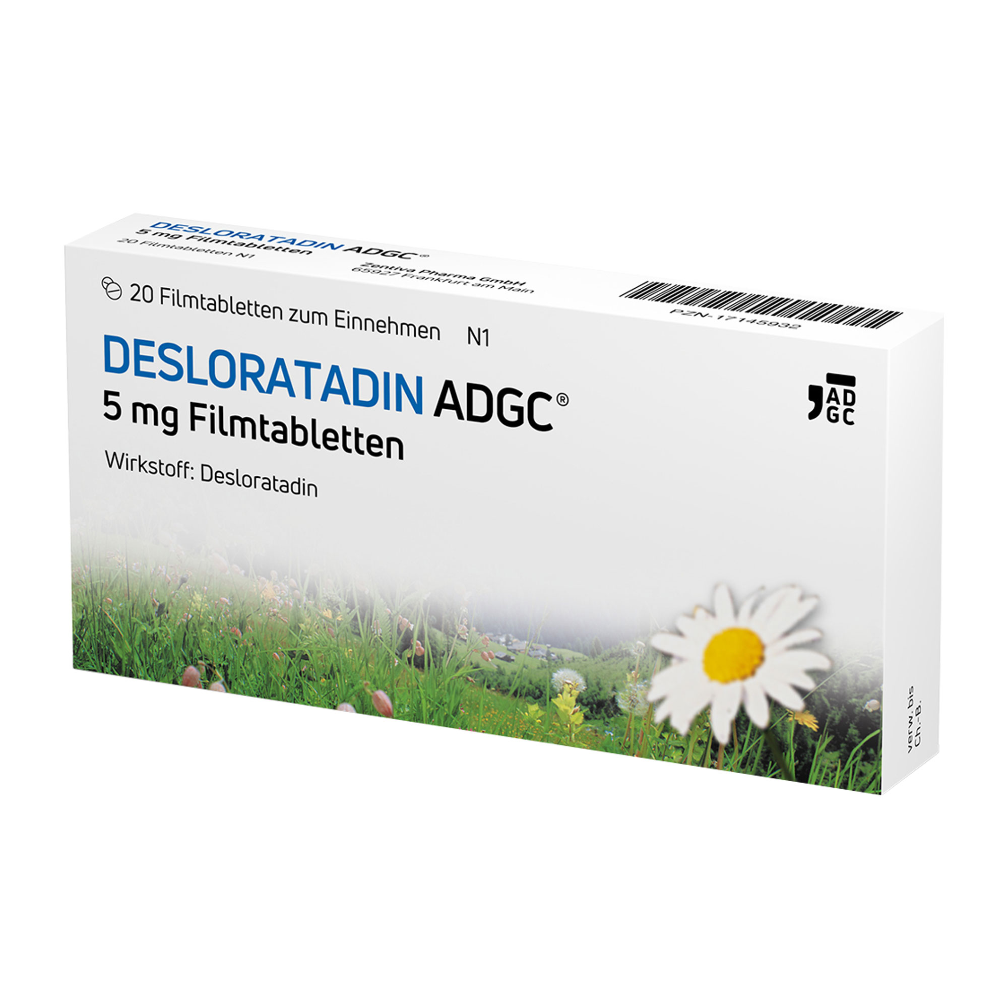 Desloratadin-Adgc 5 Mg Filmtabletten - None