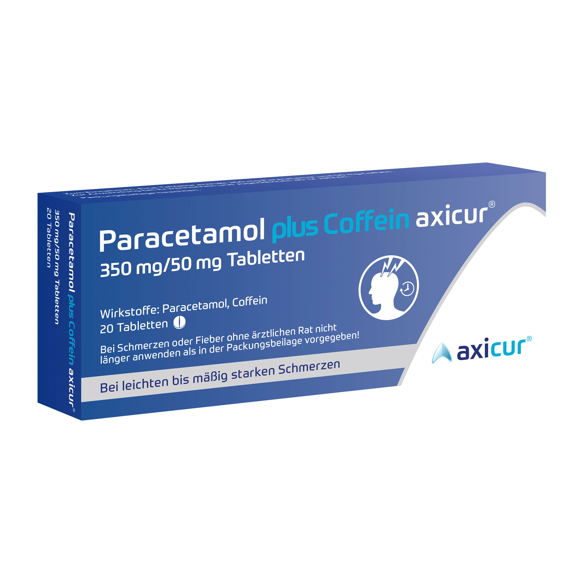 Paracetamol Plus Coffein Axicur 350 Mg/50 Mg Tabletten - None