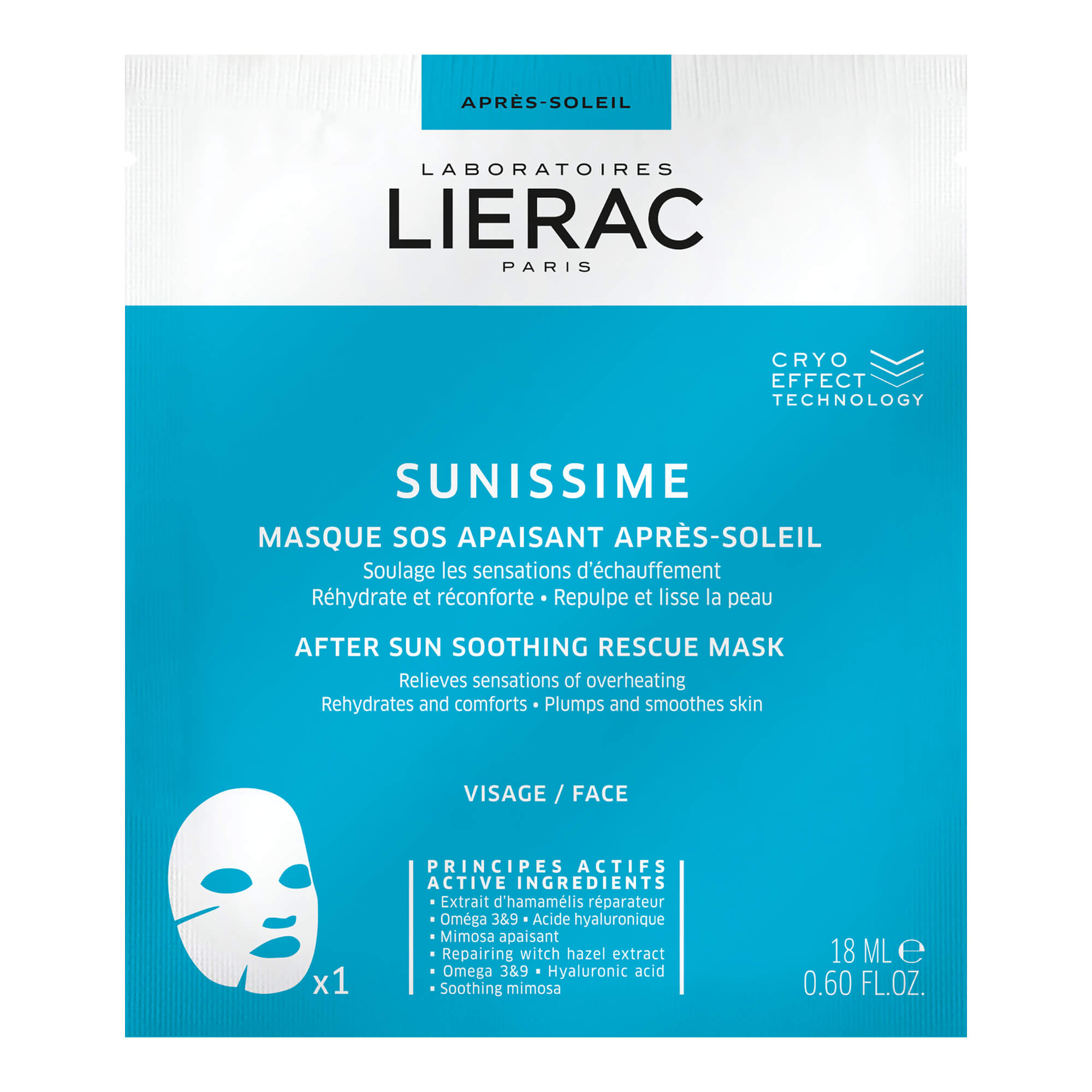 Lierac Sunissime Beruhigende After-Sun Sos Maske - None