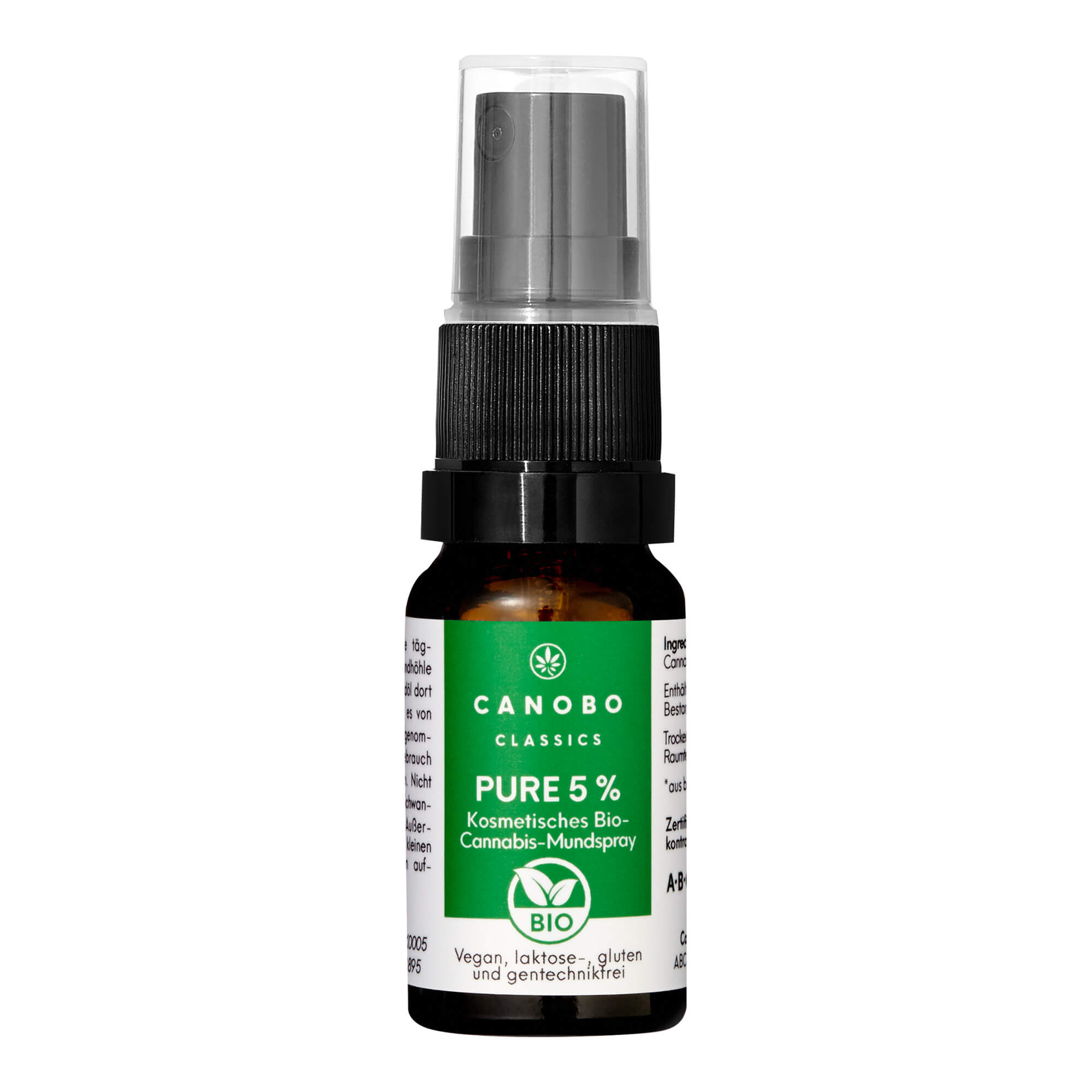 CANOBO 5% CBD PURE BIO Mundspray Mundziehöl