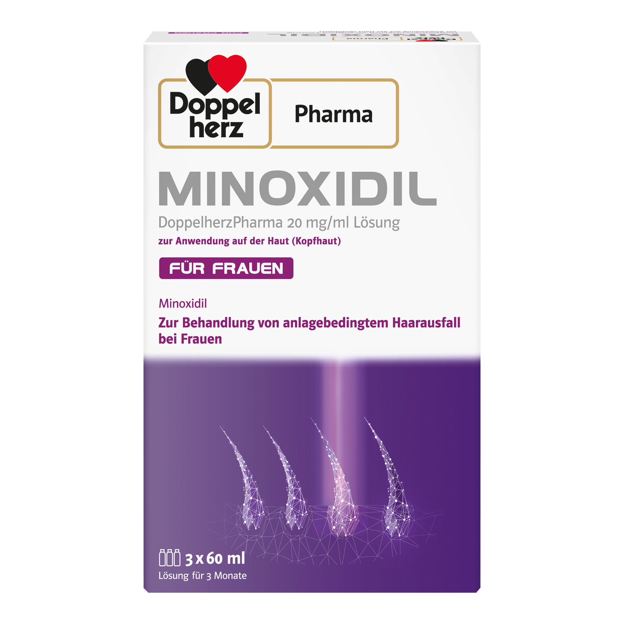 Minoxidil Doppelherzpharma 20 Mg/Ml Lösung Für Frauen - None