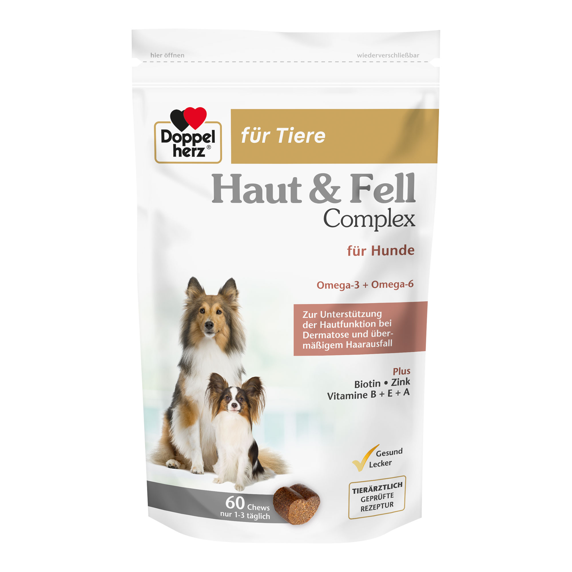 Doppelherz Für Tiere Haut & Fell Complex Für Hunde - None