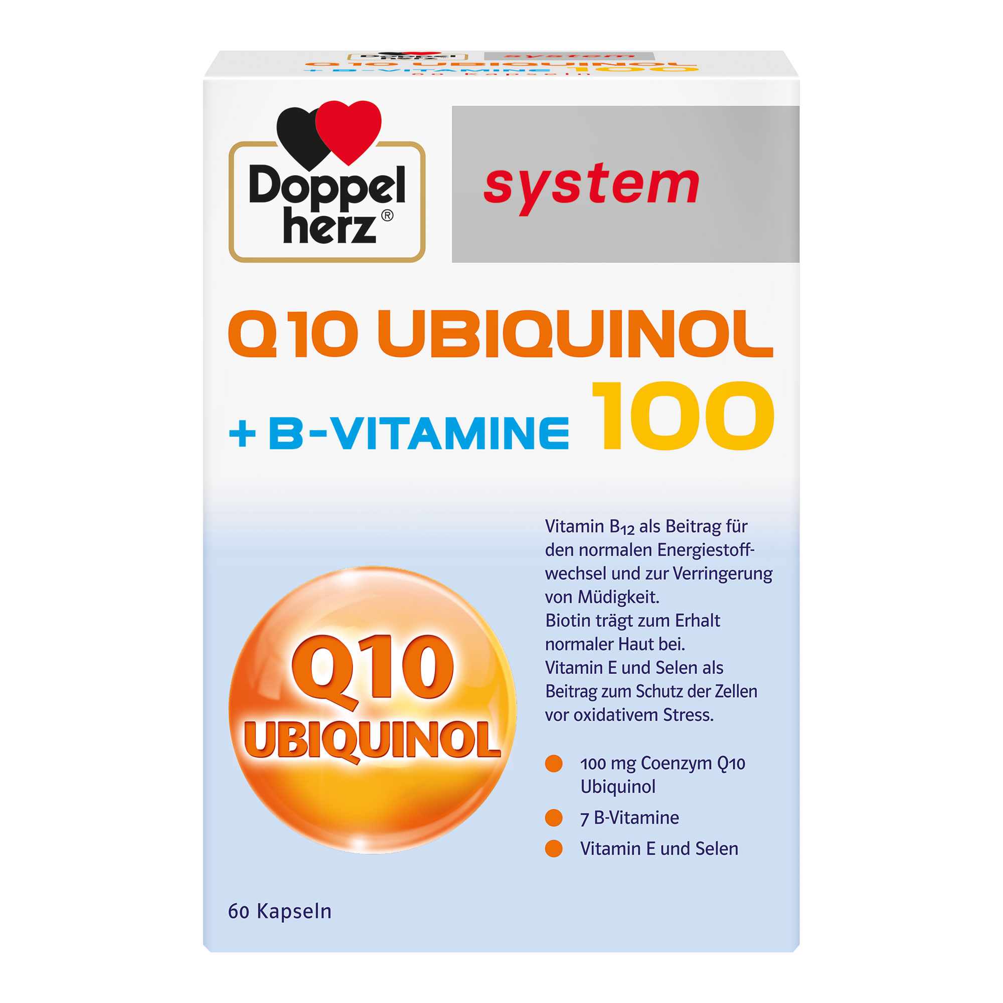 Doppelherz Q10 Ubiquinol 100 system Kapseln