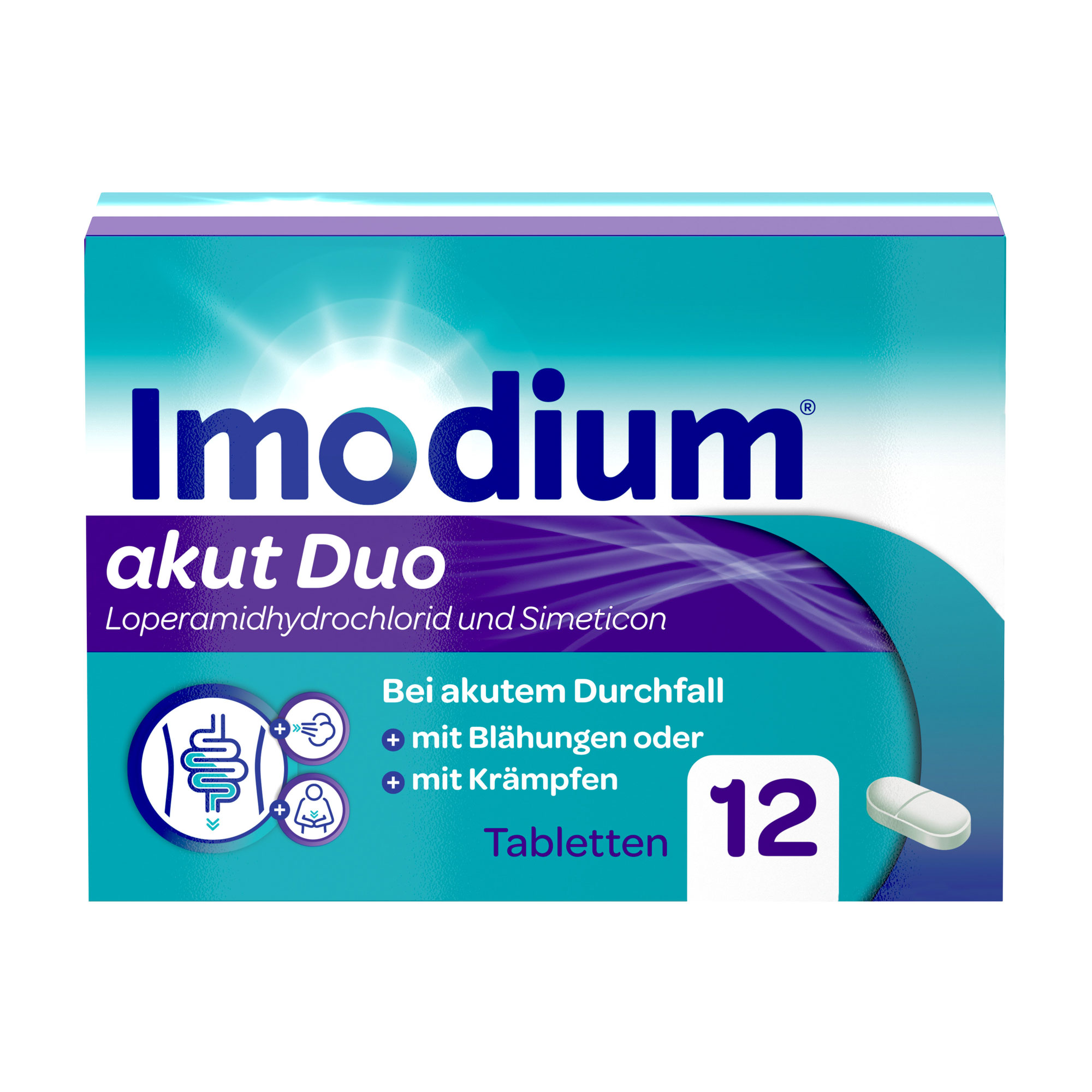 Imodium Akut Duo 2 Mg/125 Mg Tabletten Bei Akutem Durchfall - None