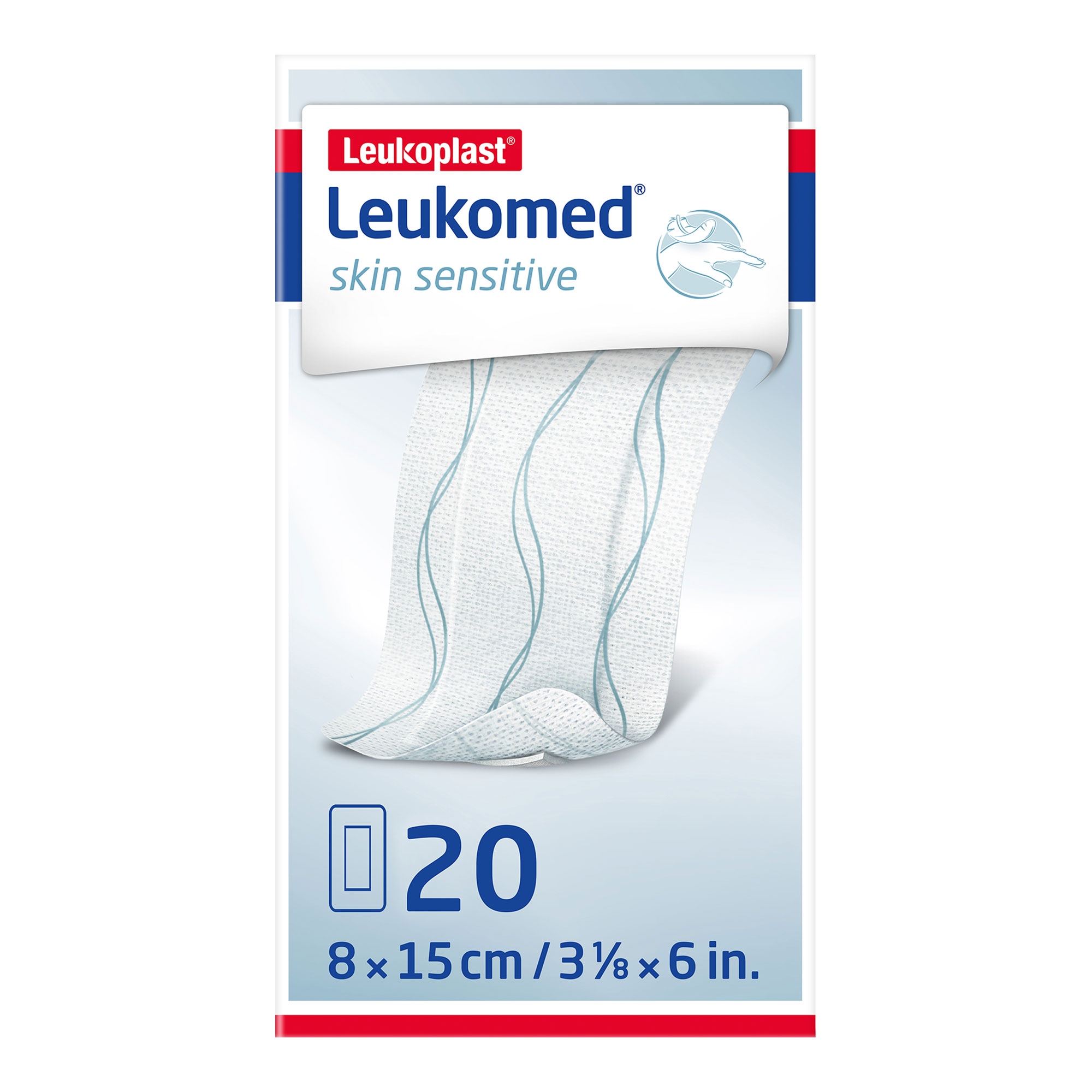 Leukomed skin sensitive 8x15 cm