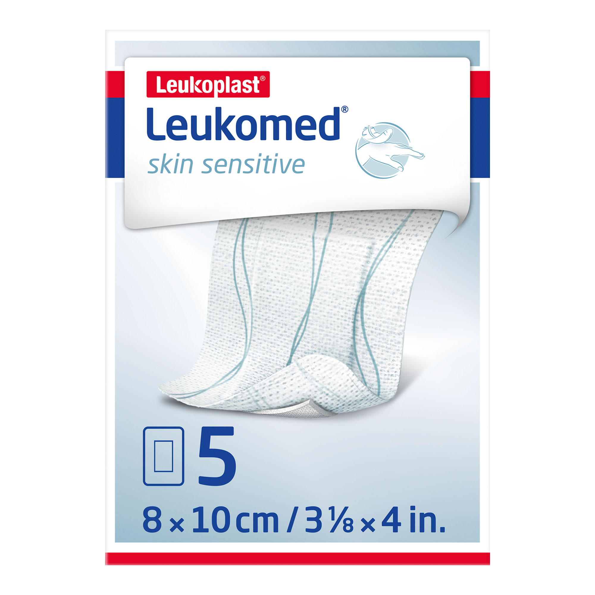 Leukomed skin sensitive 8x10 cm