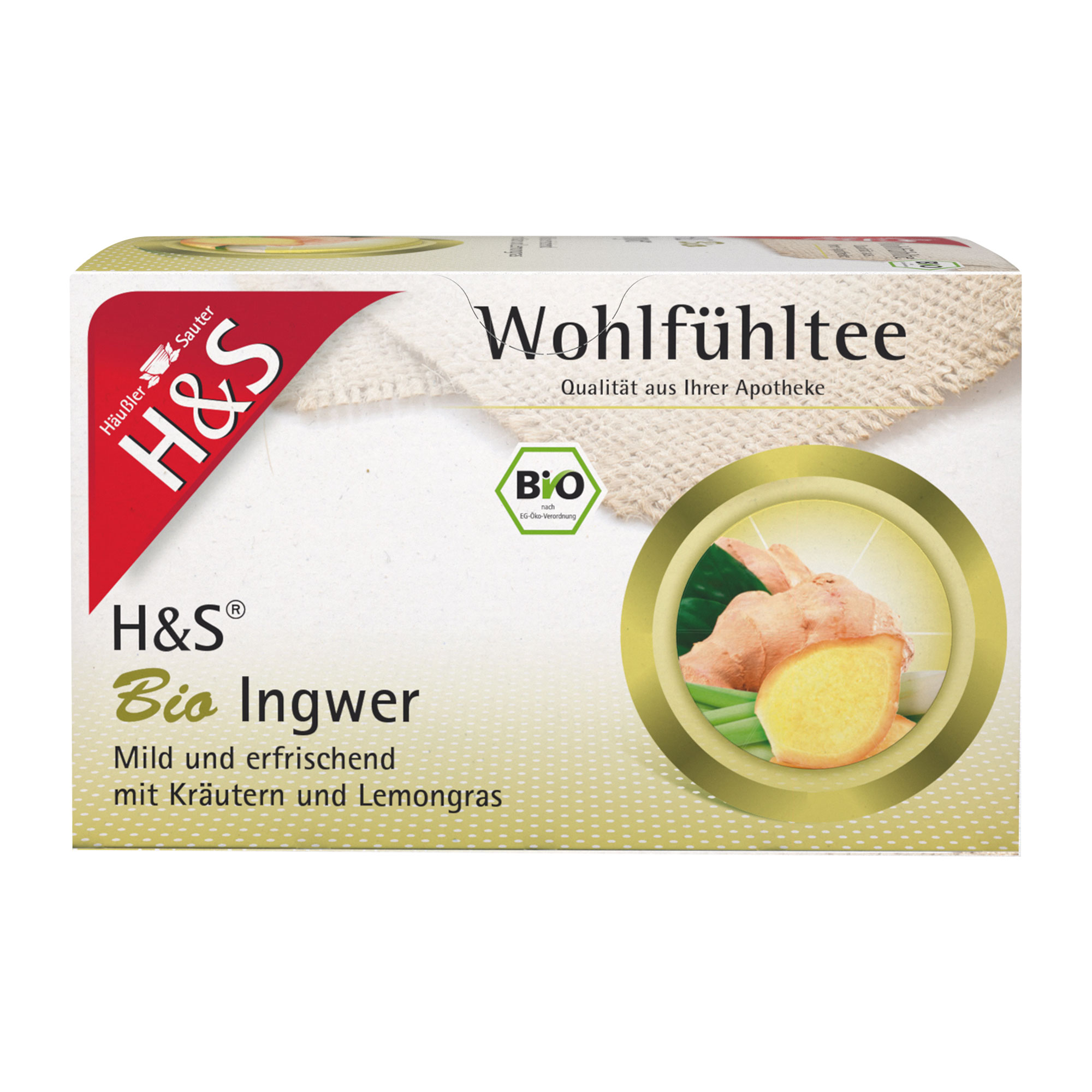 H&S Tee Bio Ingwer Filterbeutel - None