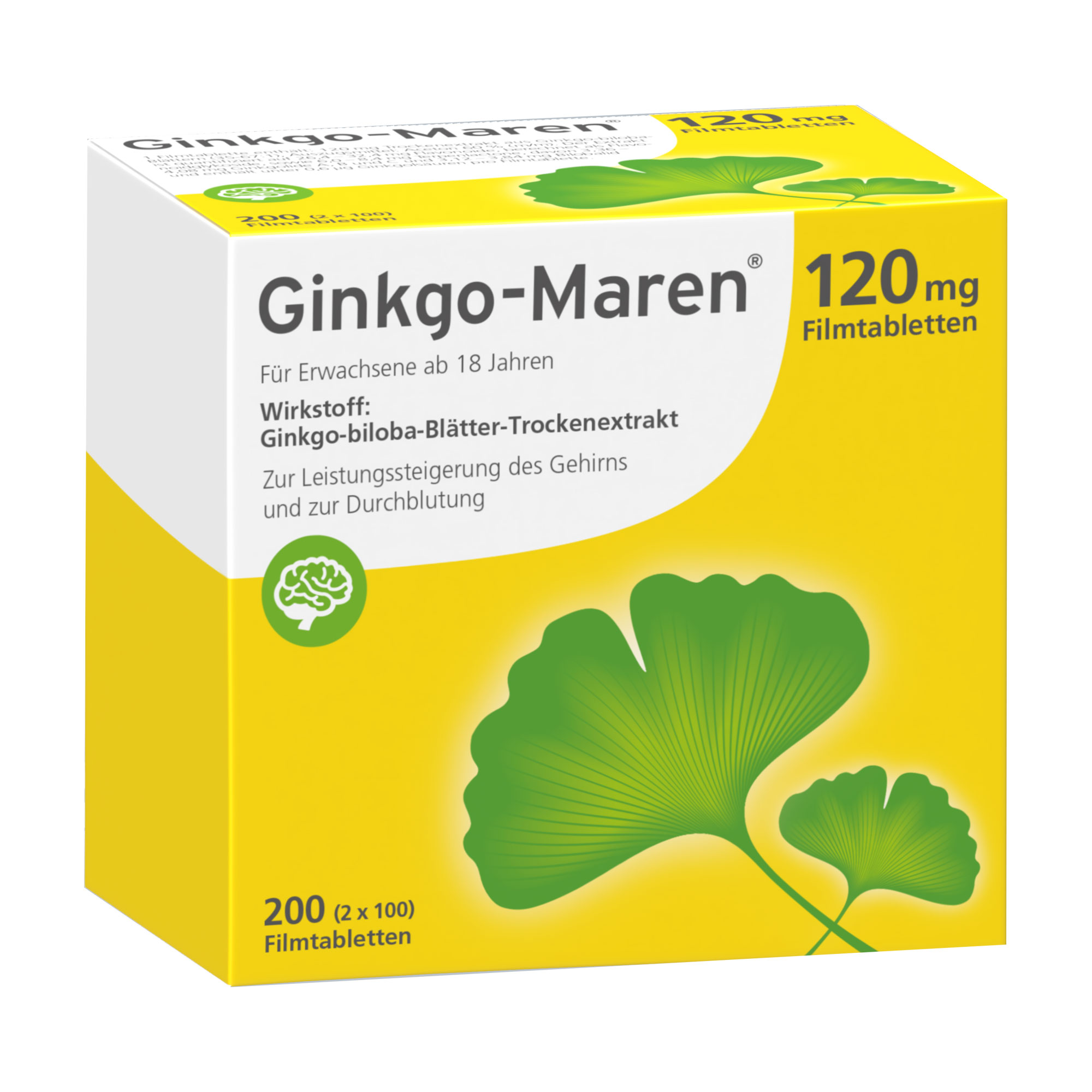 Ginkgo-Maren 120 Mg Filmtabletten - None