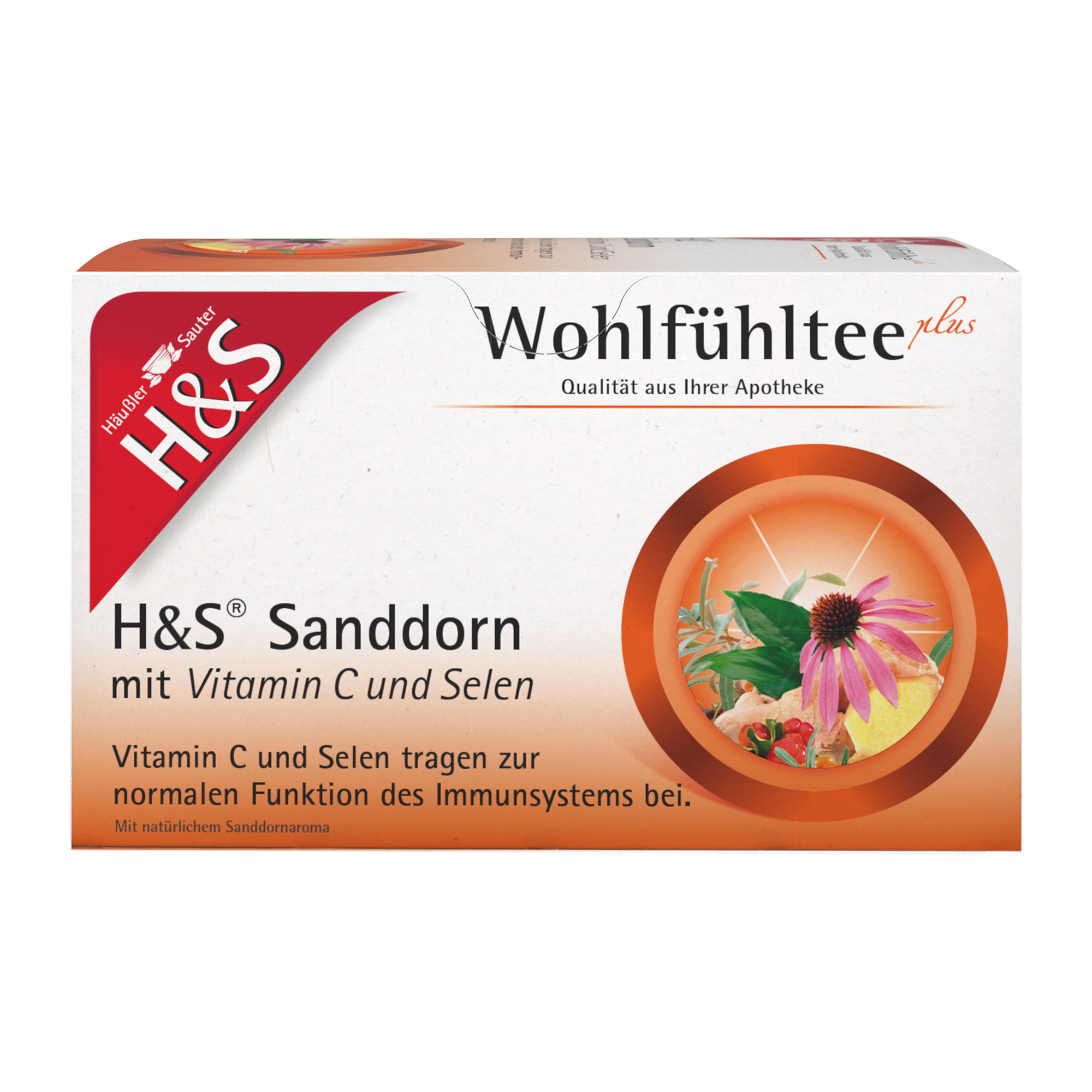 H&S Tee Sanddorn Mit Vitamin C Und Selen - None