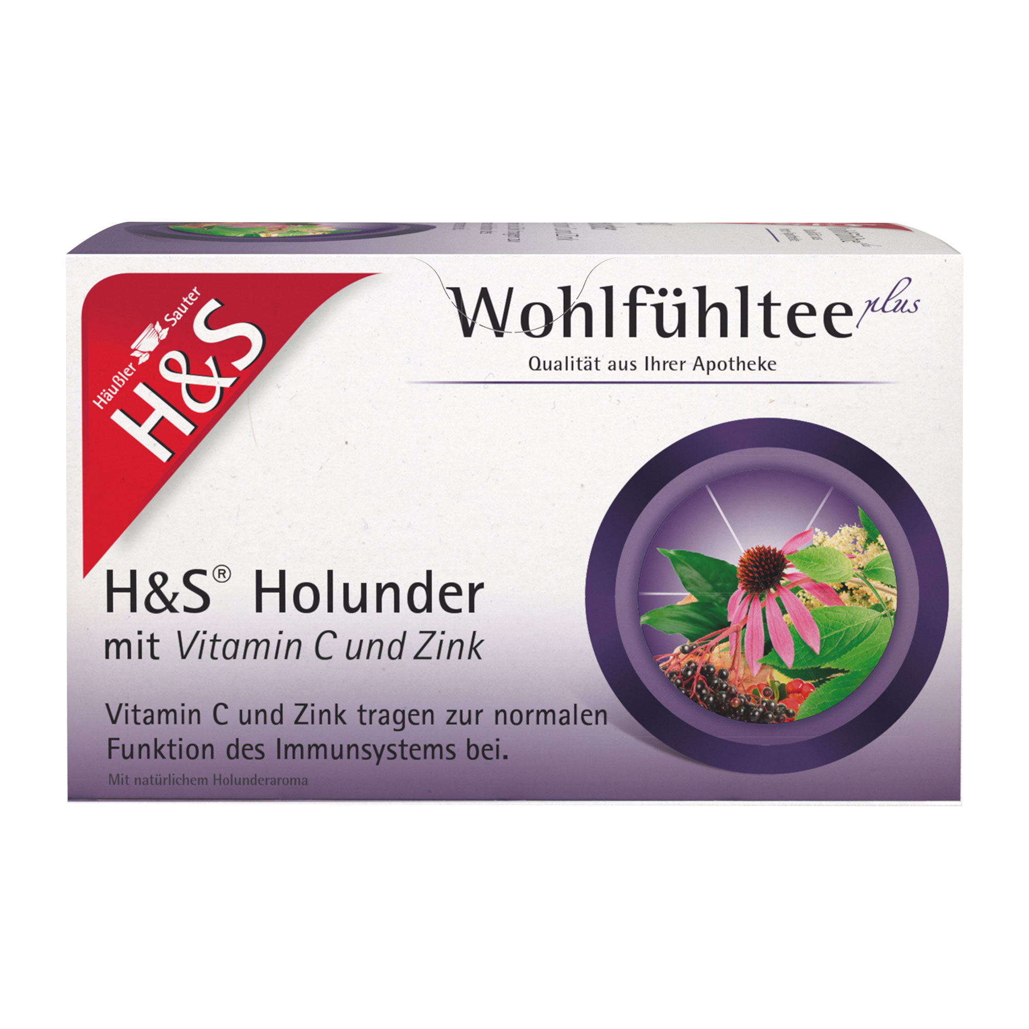 H&S Tee Holunder Mit Vitamin C Und Zink - None