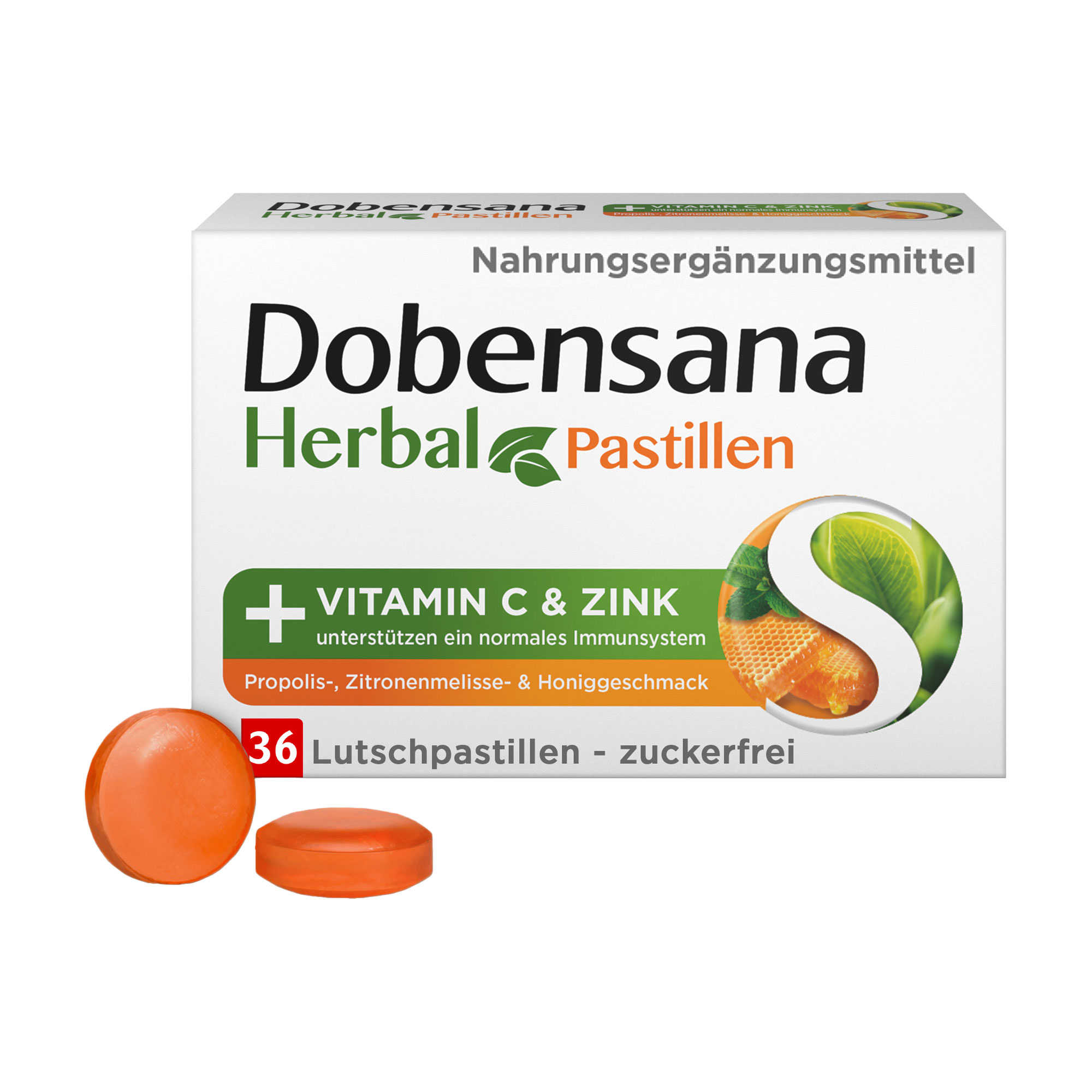 Dobensana Herbal Pastillen Propolis, Zitronenmelisse & Honig - None