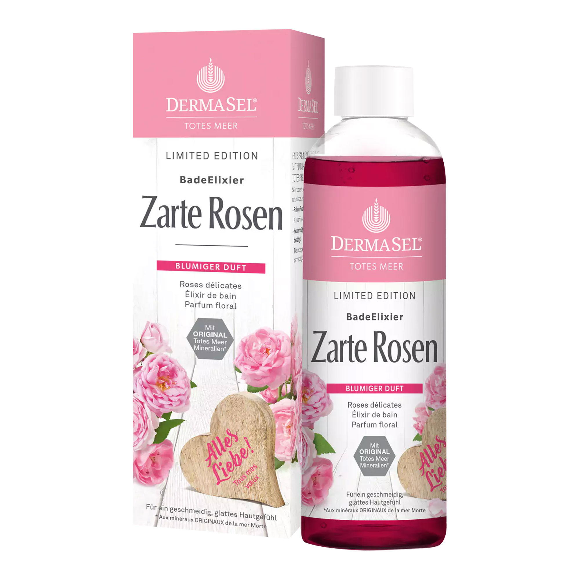 Dermasel Totes Meer Badeelexier Zarte Rosen - None