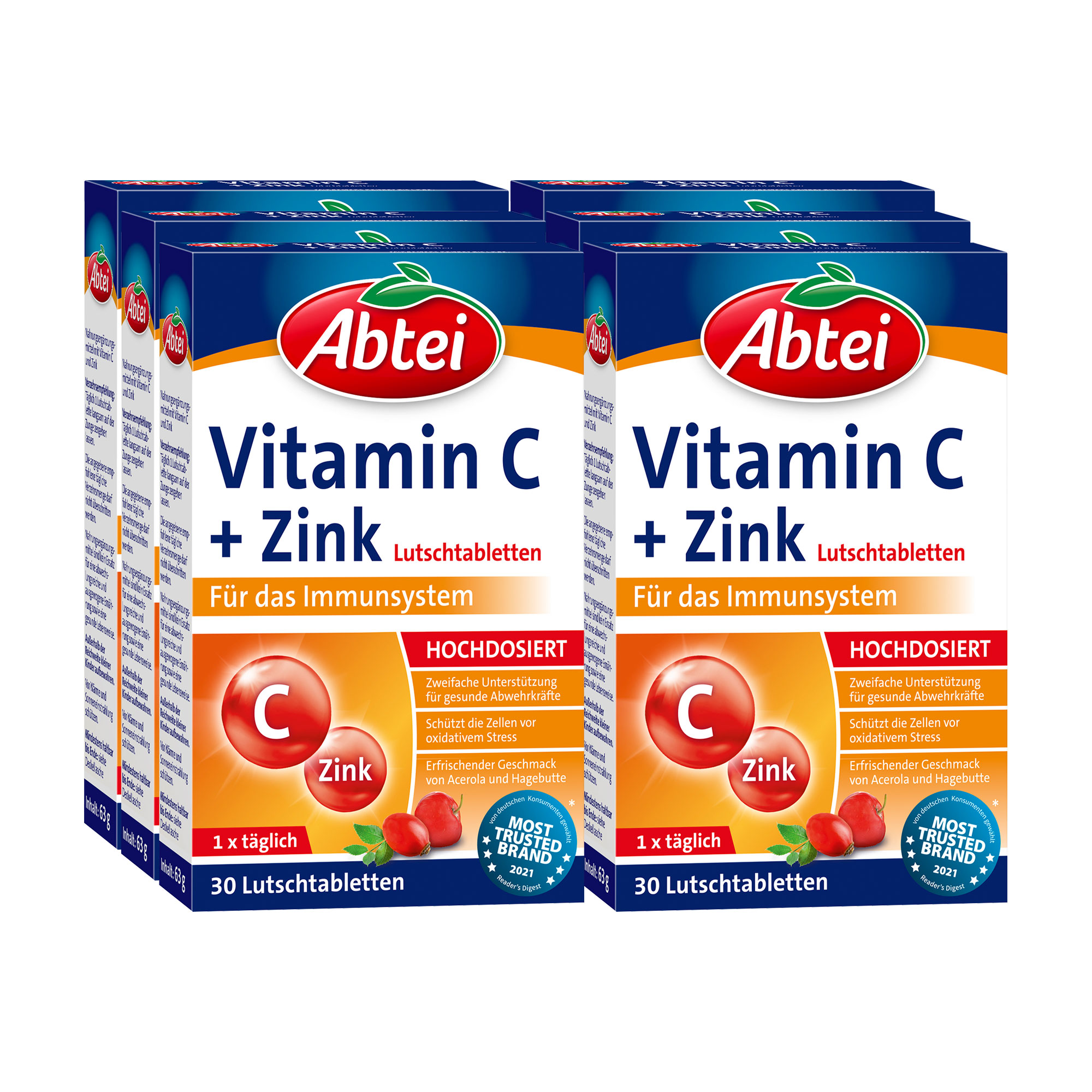 Abtei Vitamin C Plus Zink Lutschtabletten - None