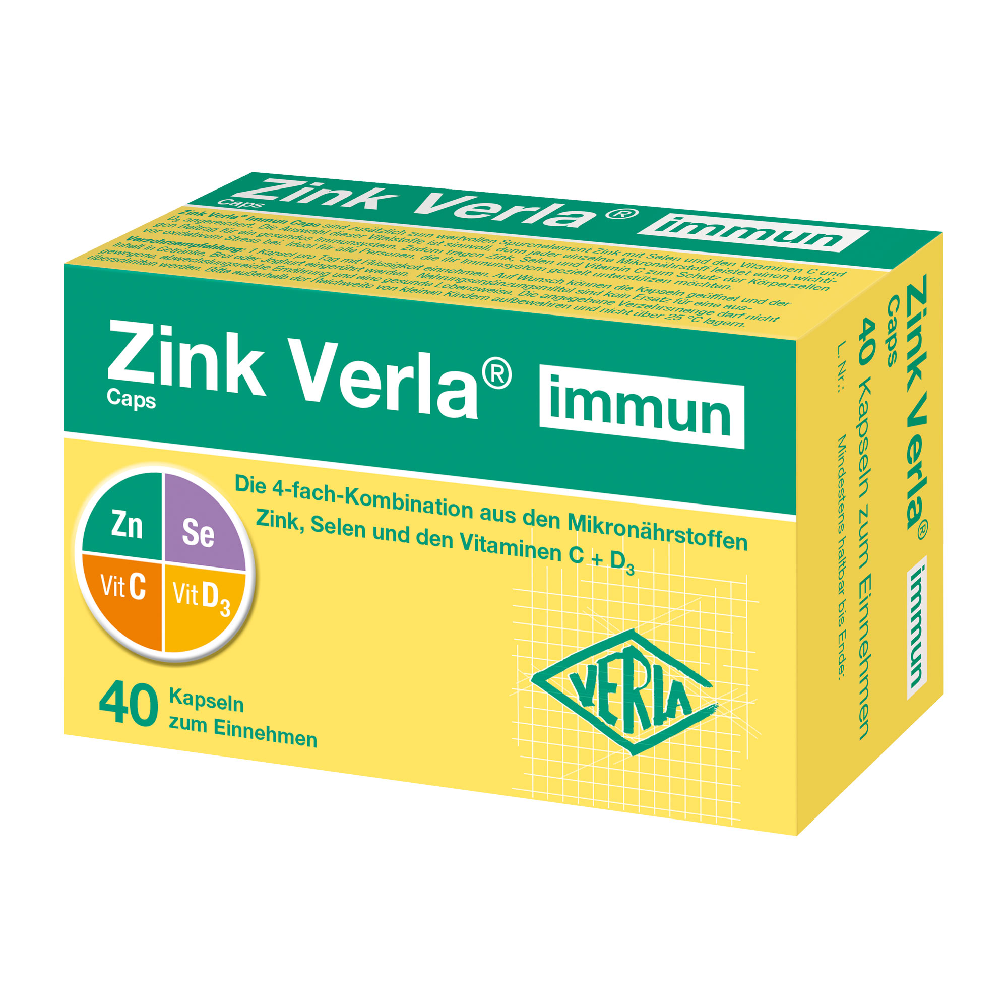 Zink Verla Immun Caps - None